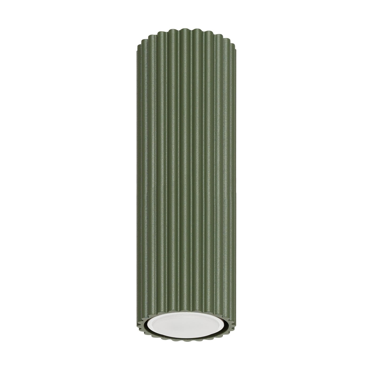 Deckenleuchte "KARBON 20" – Deckenleuchte in Olivgrün | Dexity Lichtdesign