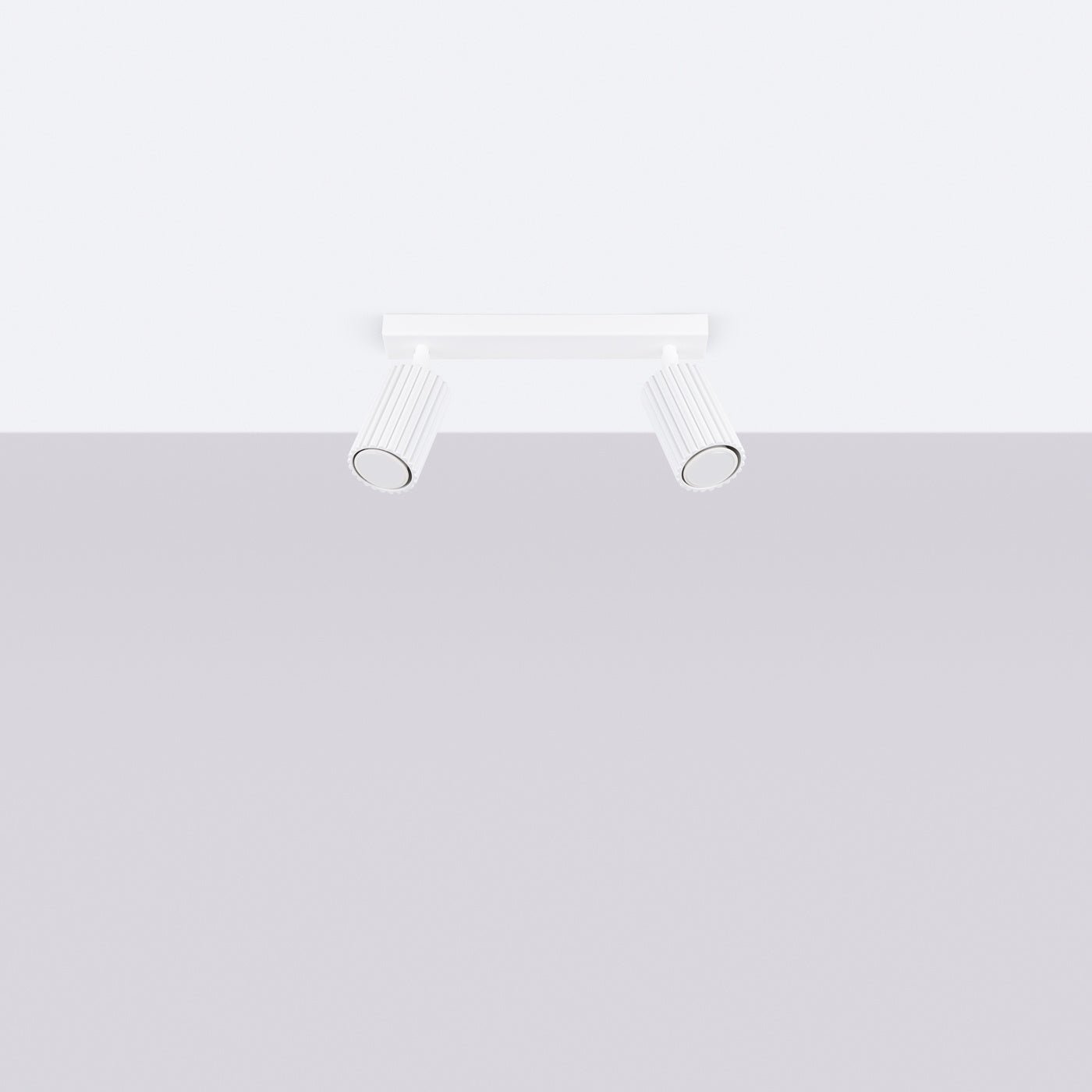 Deckenleuchte "KARBON 2" – Deckenleuchte in Weiß | Dexity Lichtdesign