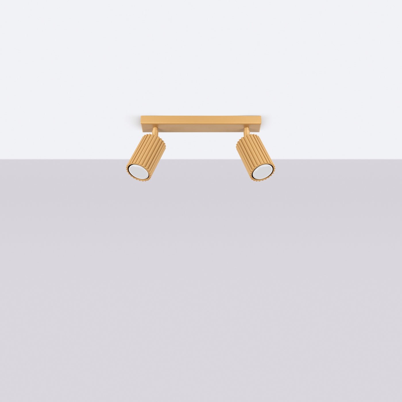 Deckenleuchte "KARBON 2" – Deckenleuchte in Golden | Dexity Lichtdesign