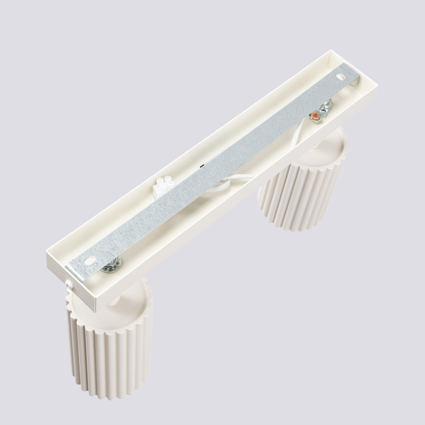 Deckenleuchte "KARBON 2" – Deckenleuchte in Beige | Dexity Lichtdesign