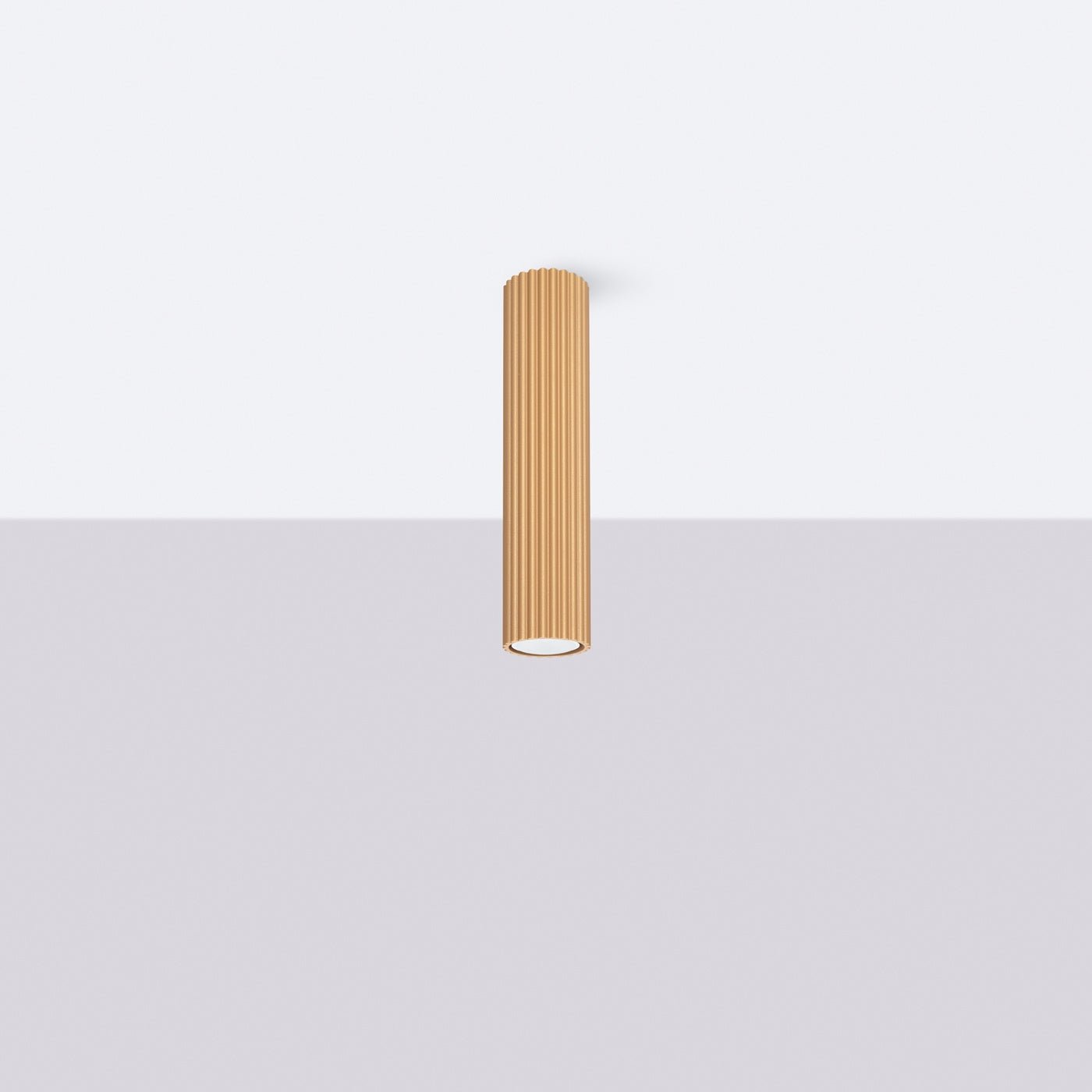 Deckenleuchte "KARBON 30" – Deckenleuchte in Golden | Dexity Lichtdesign