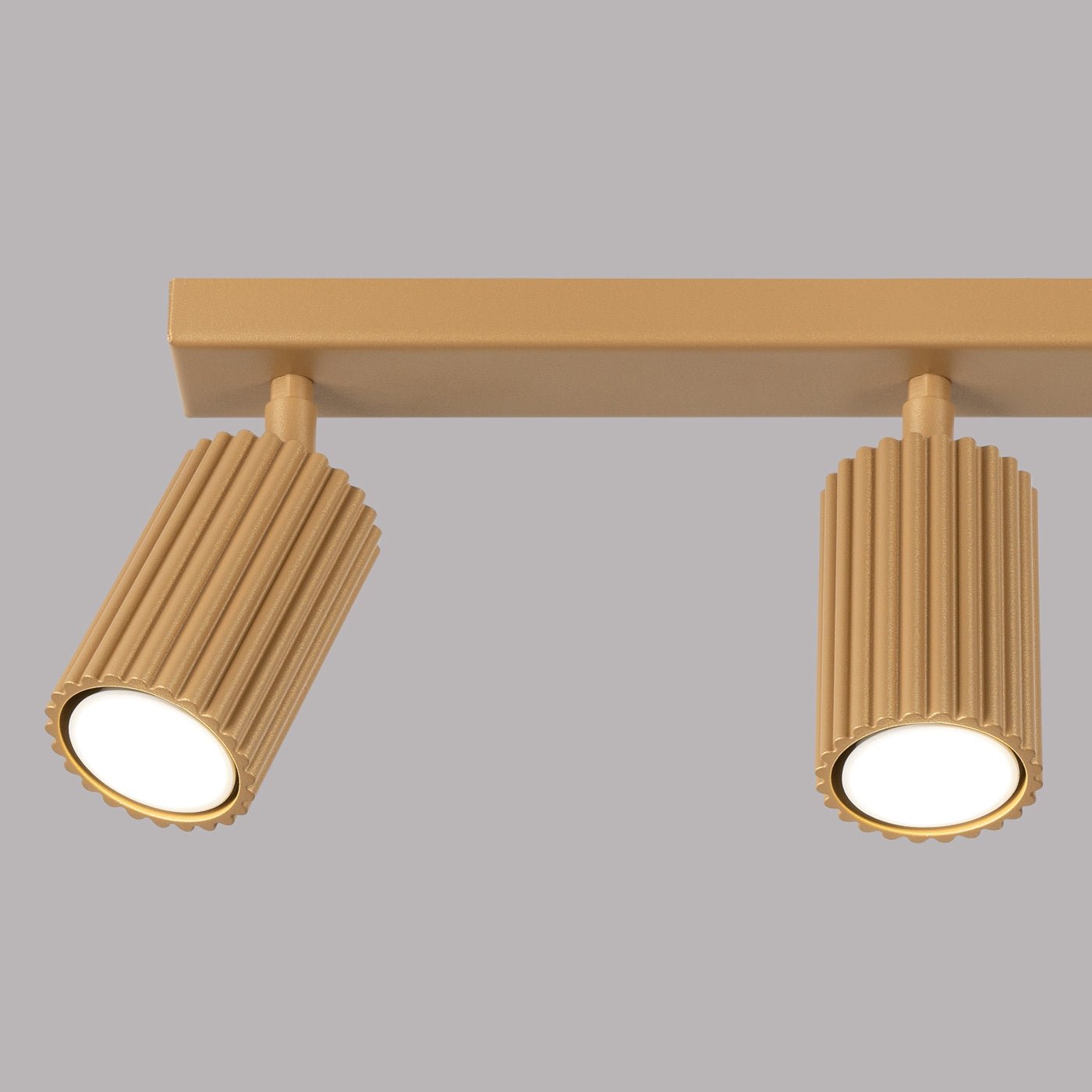 Deckenleuchte "KARBON 3L" – Deckenleuchte in Golden | Dexity Lichtdesign