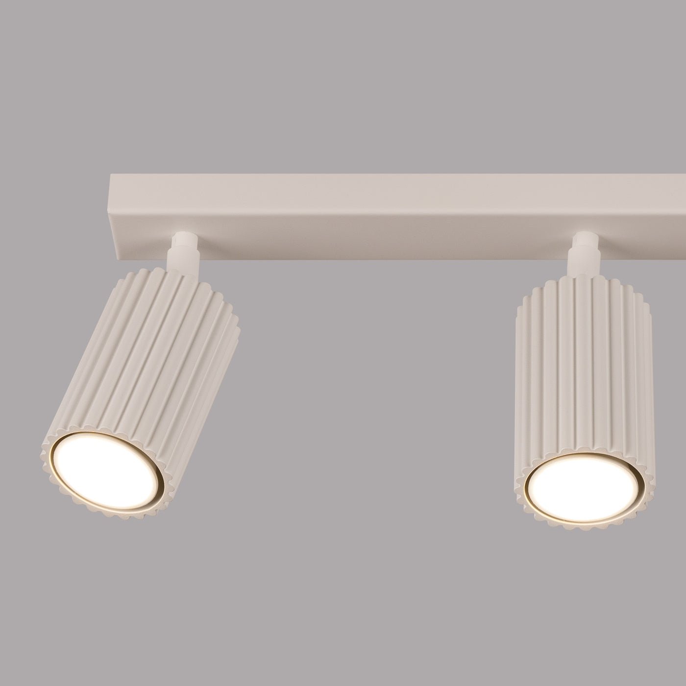 Deckenleuchte "KARBON 3L" – Deckenleuchte in Beige | Dexity Lichtdesign