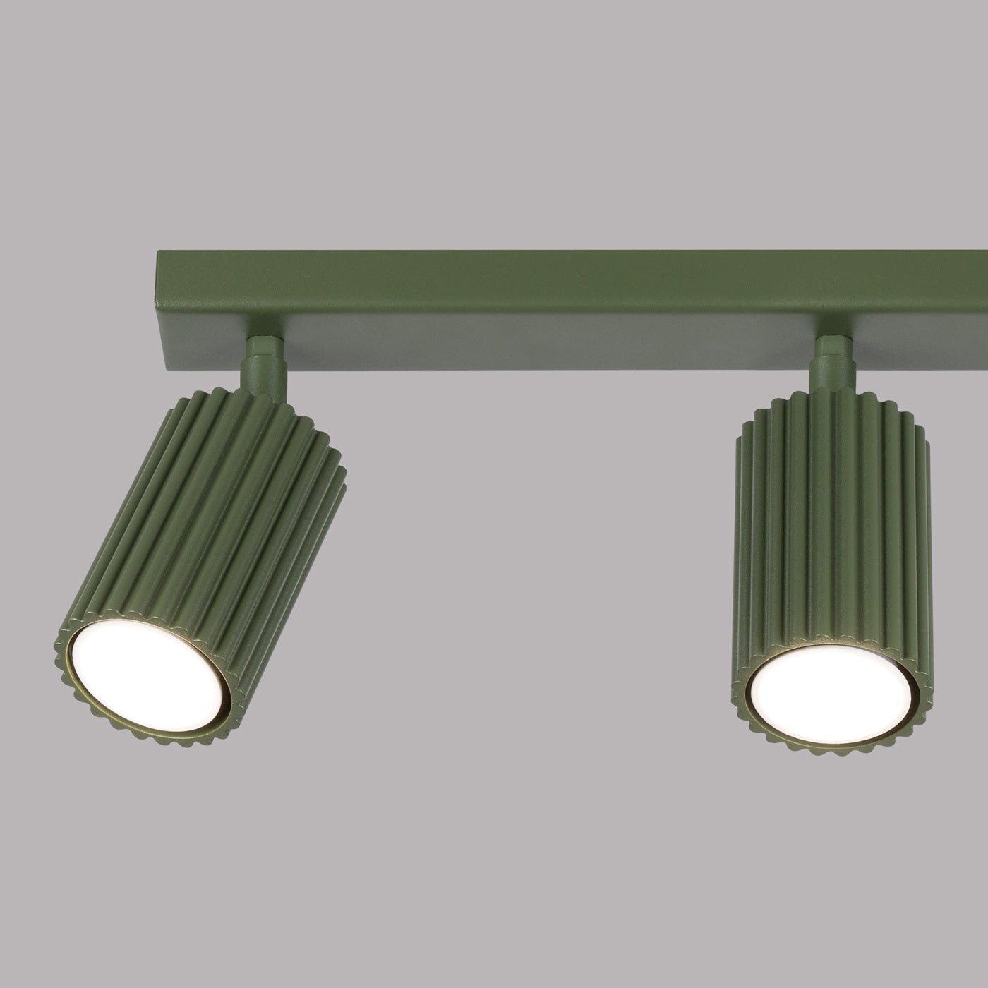 Deckenleuchte "KARBON 3L" – Deckenleuchte in Olivgrün | Dexity Lichtdesign