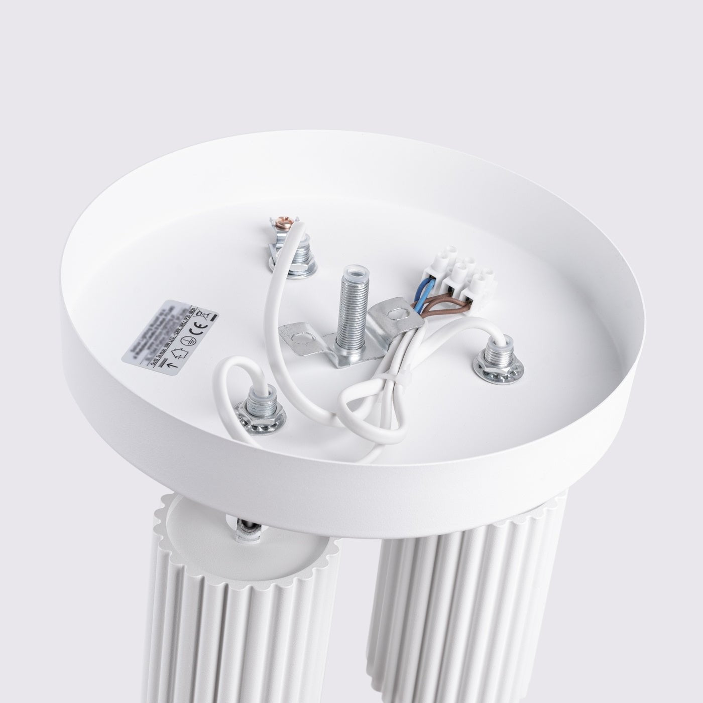 Deckenleuchte "KARBON 3P" – Deckenleuchte in Weiß | Dexity Lichtdesign