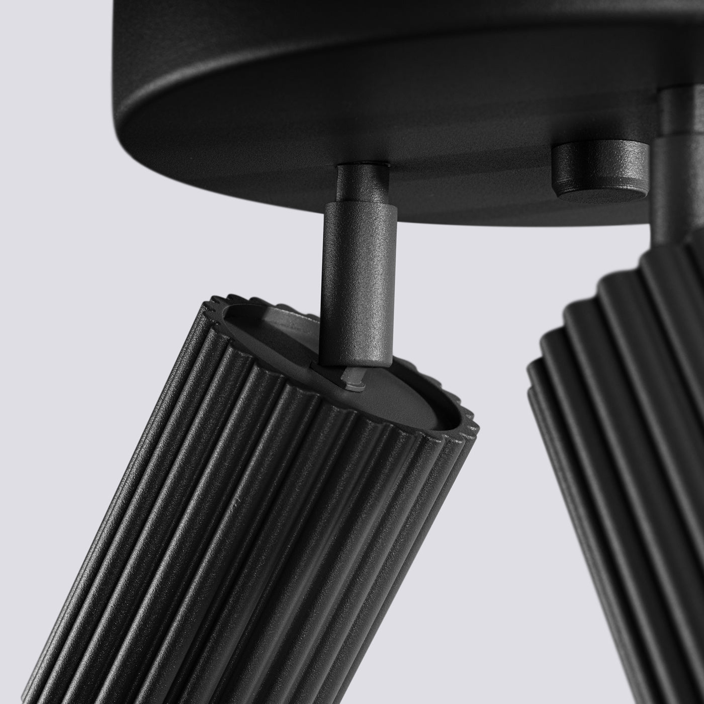 Deckenleuchte "KARBON 3P" – Deckenleuchte in Schwarz | Dexity Lichtdesign