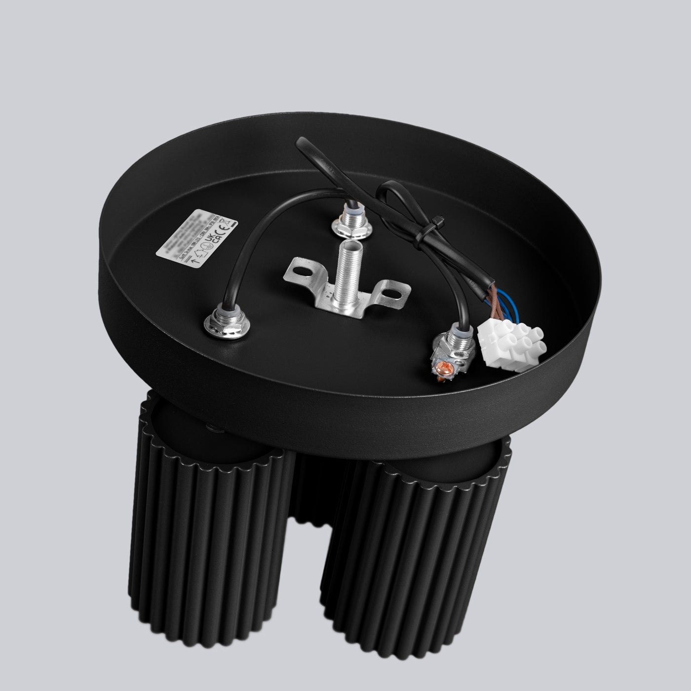 Deckenleuchte "KARBON 3P" – Deckenleuchte in Schwarz | Dexity Lichtdesign