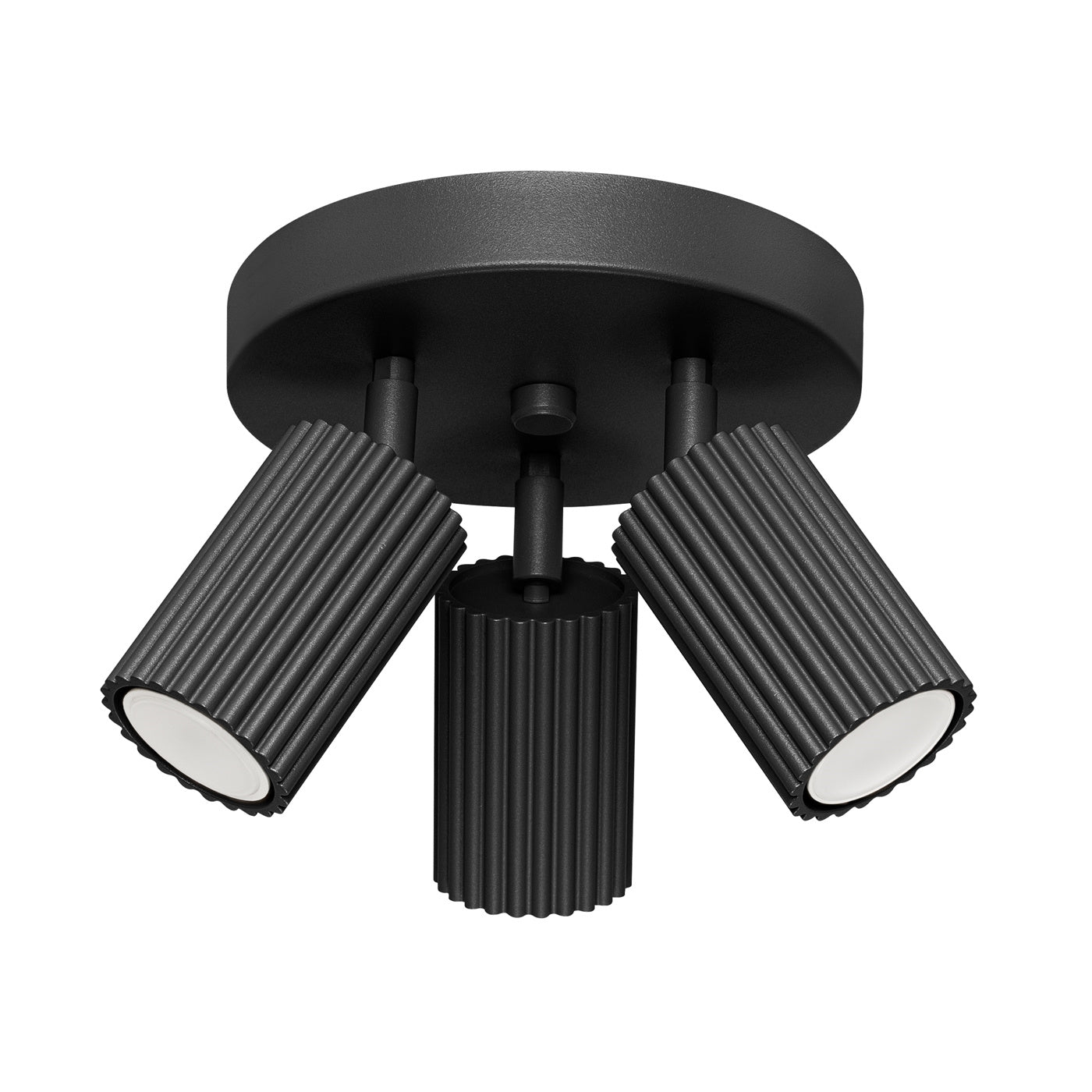 Deckenleuchte "KARBON 3P" – Deckenleuchte in Schwarz | Dexity Lichtdesign