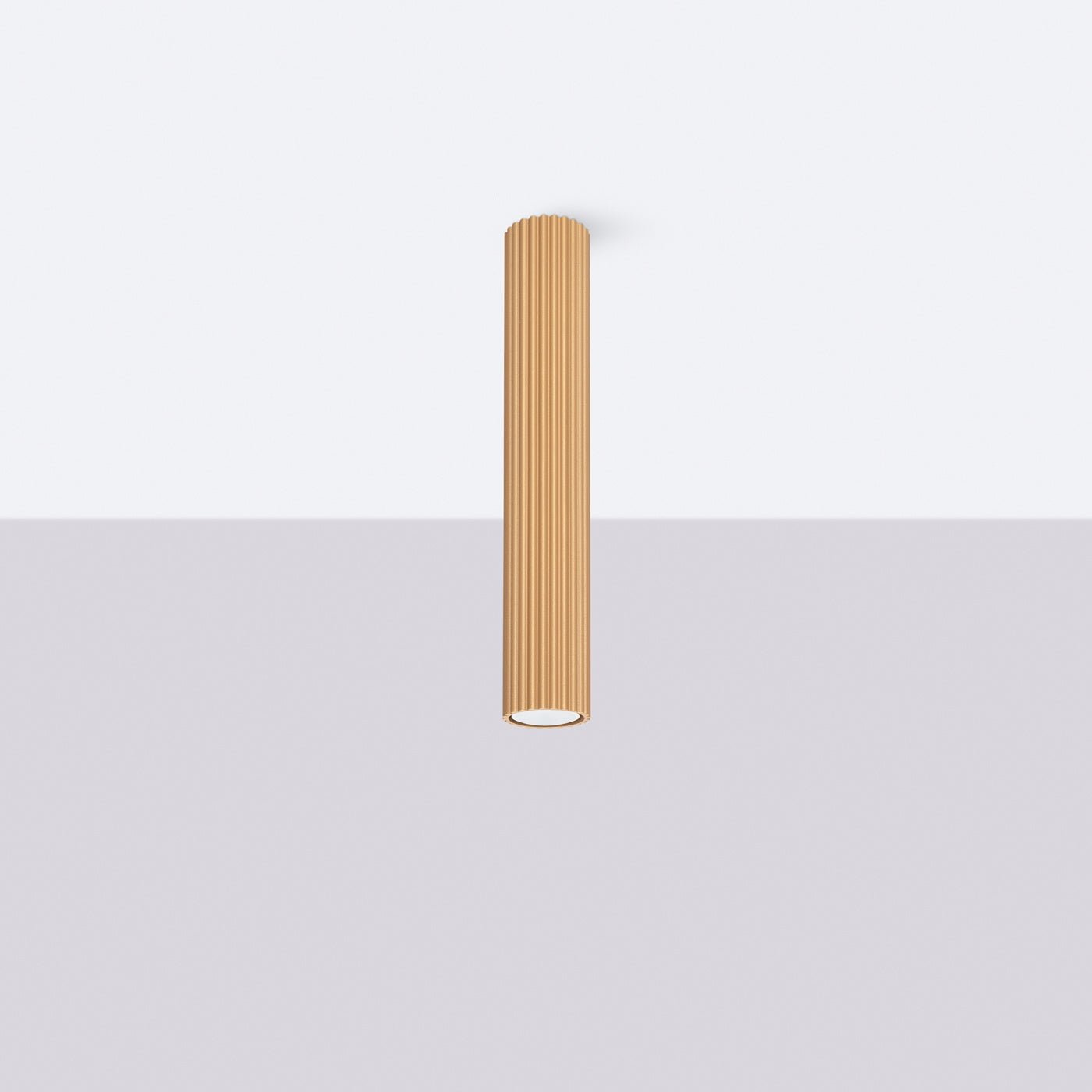 Deckenleuchte "KARBON 40" – Deckenleuchte in Golden | Dexity Lichtdesign