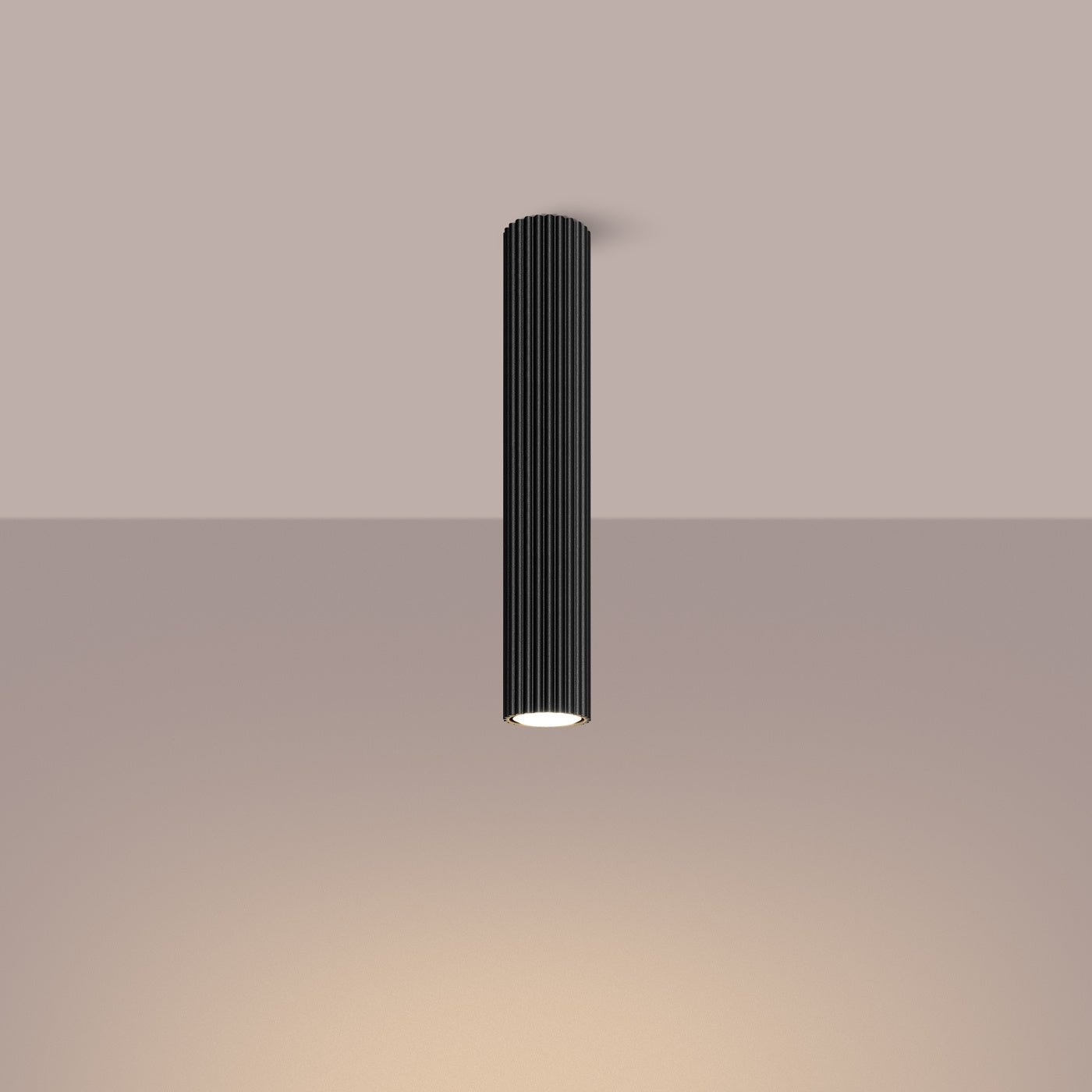 Deckenleuchte "KARBON 40" – Deckenleuchte in Schwarz | Dexity Lichtdesign