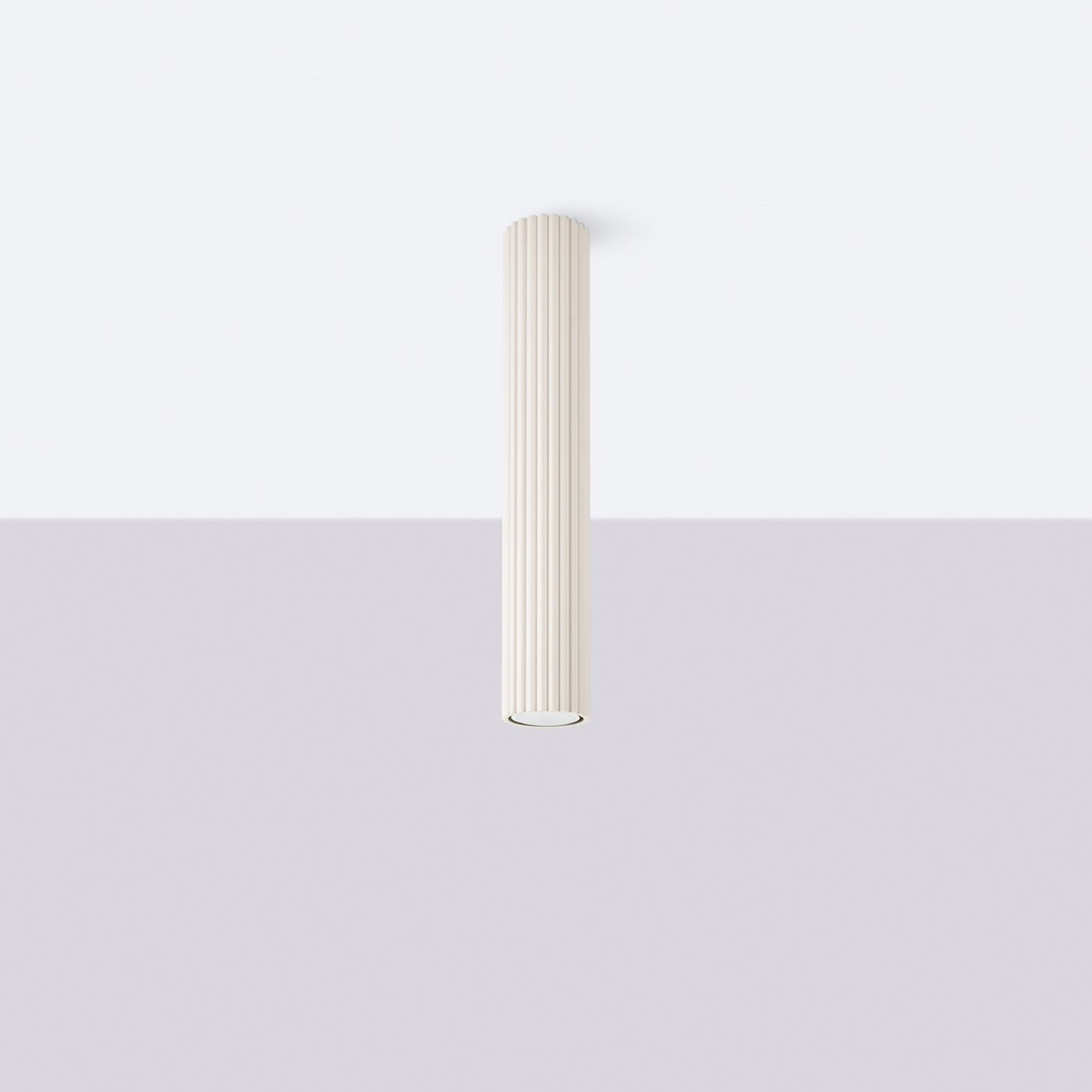 Deckenleuchte "KARBON 40" – Deckenleuchte in Beige | Dexity Lichtdesign