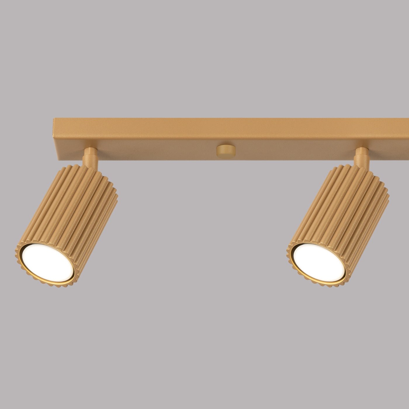 Deckenleuchte "KARBON 4L" – Deckenleuchte in Golden | Dexity Lichtdesign