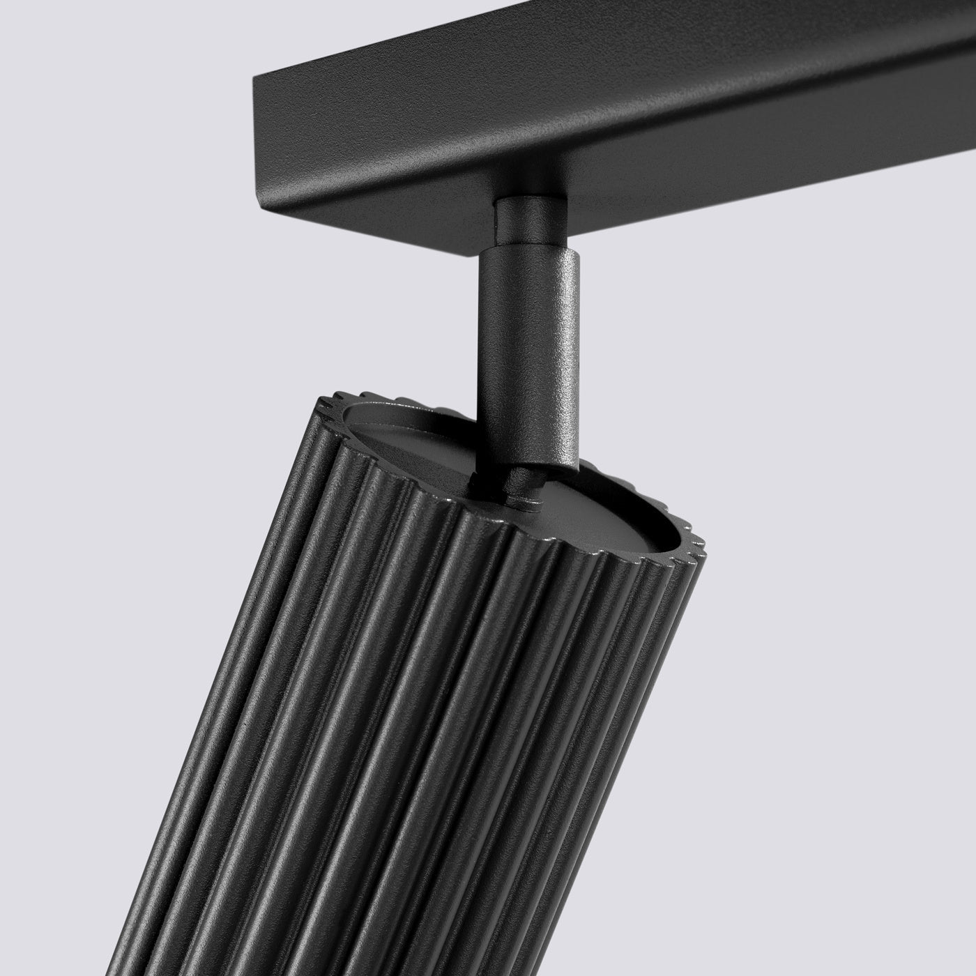 Deckenleuchte "KARBON 4L" – Deckenleuchte in Schwarz | Dexity Lichtdesign