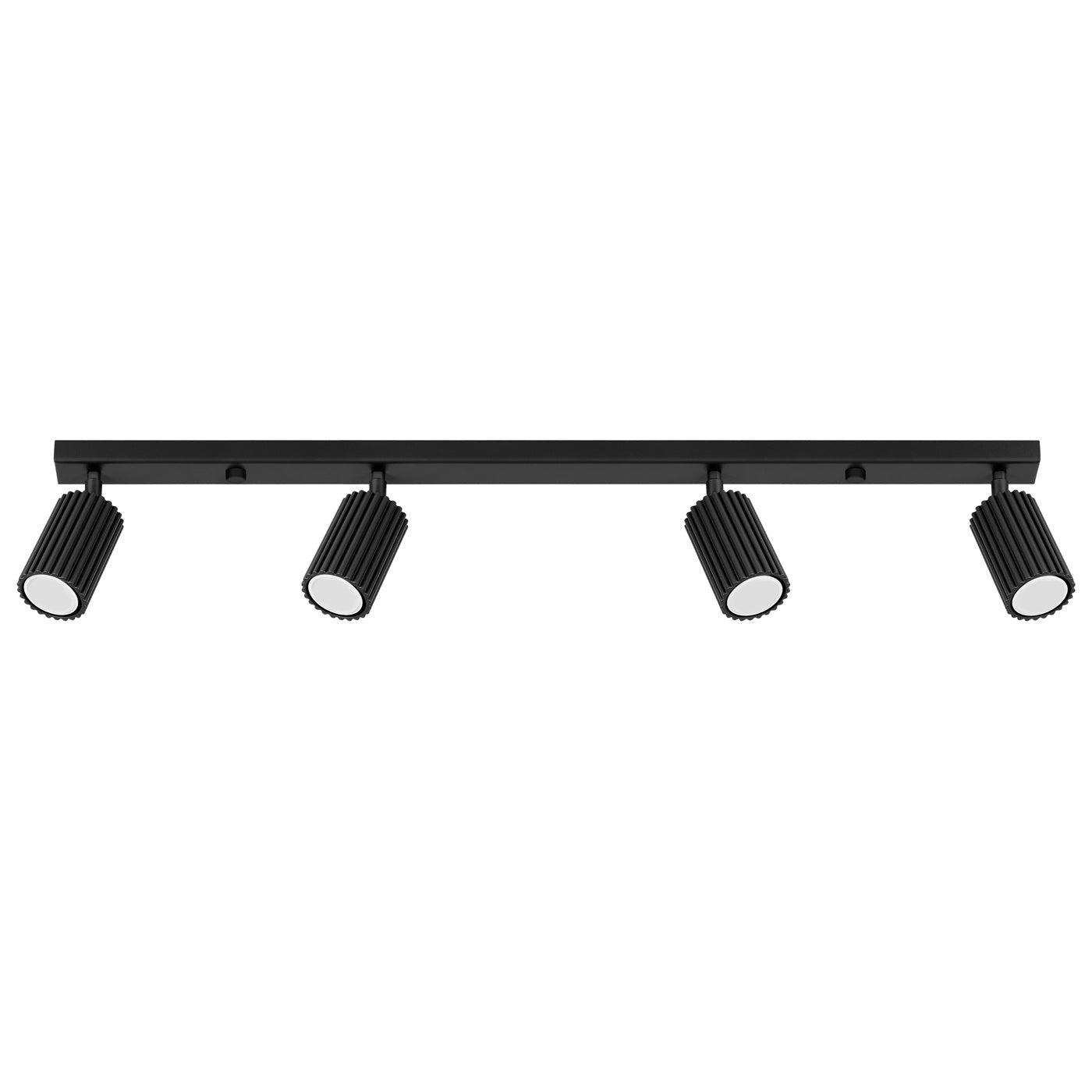 Deckenleuchte "KARBON 4L" – Deckenleuchte in Schwarz | Dexity Lichtdesign