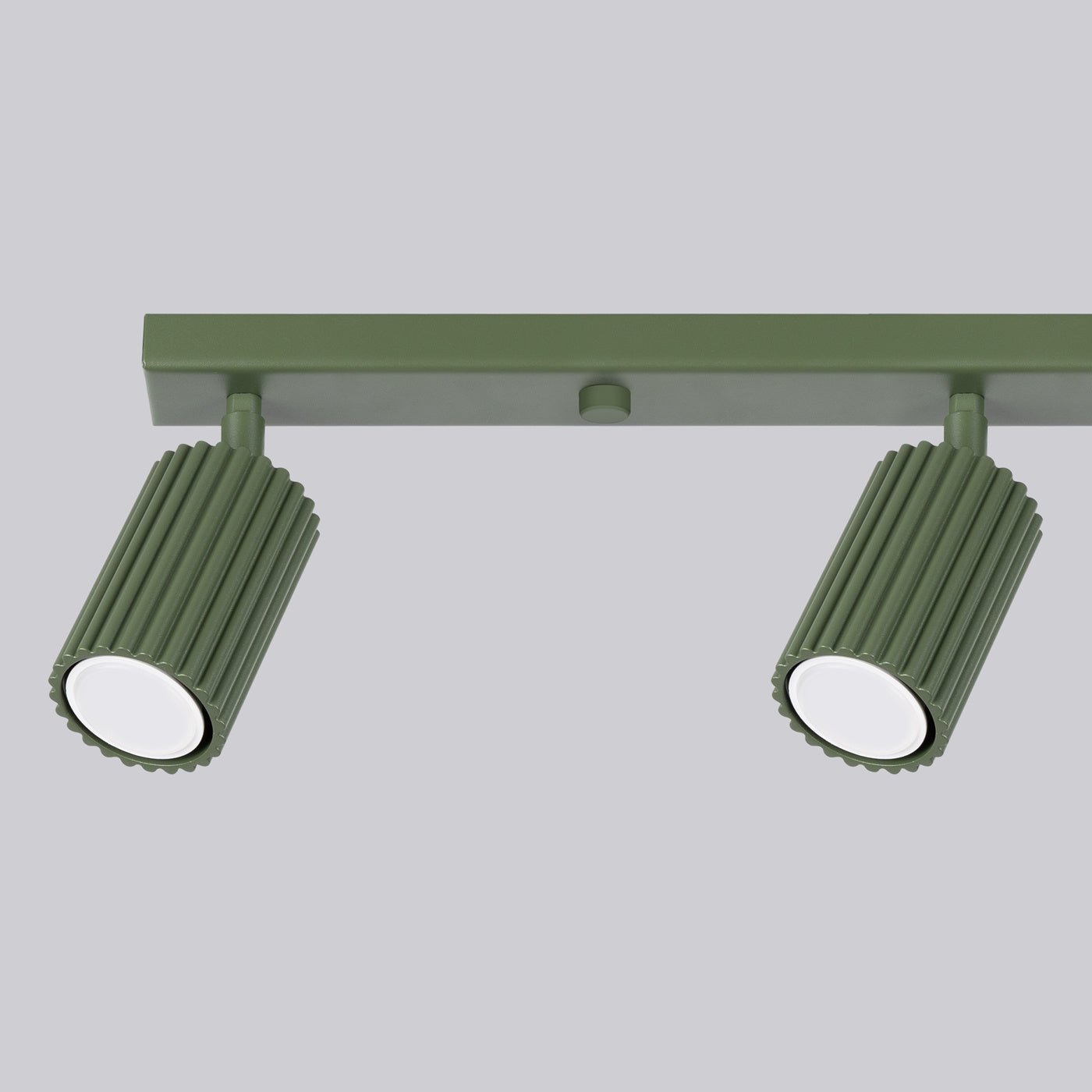 Deckenleuchte "KARBON 4L" – Deckenleuchte in Olivgrün | Dexity Lichtdesign
