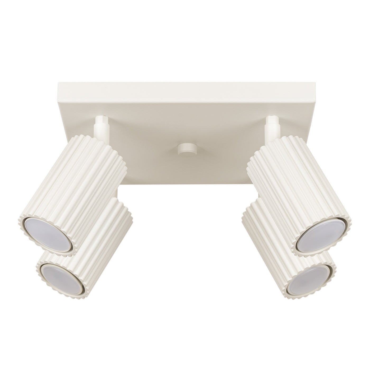Deckenleuchte "KARBON 4" – Deckenleuchte in Beige | Dexity Lichtdesign