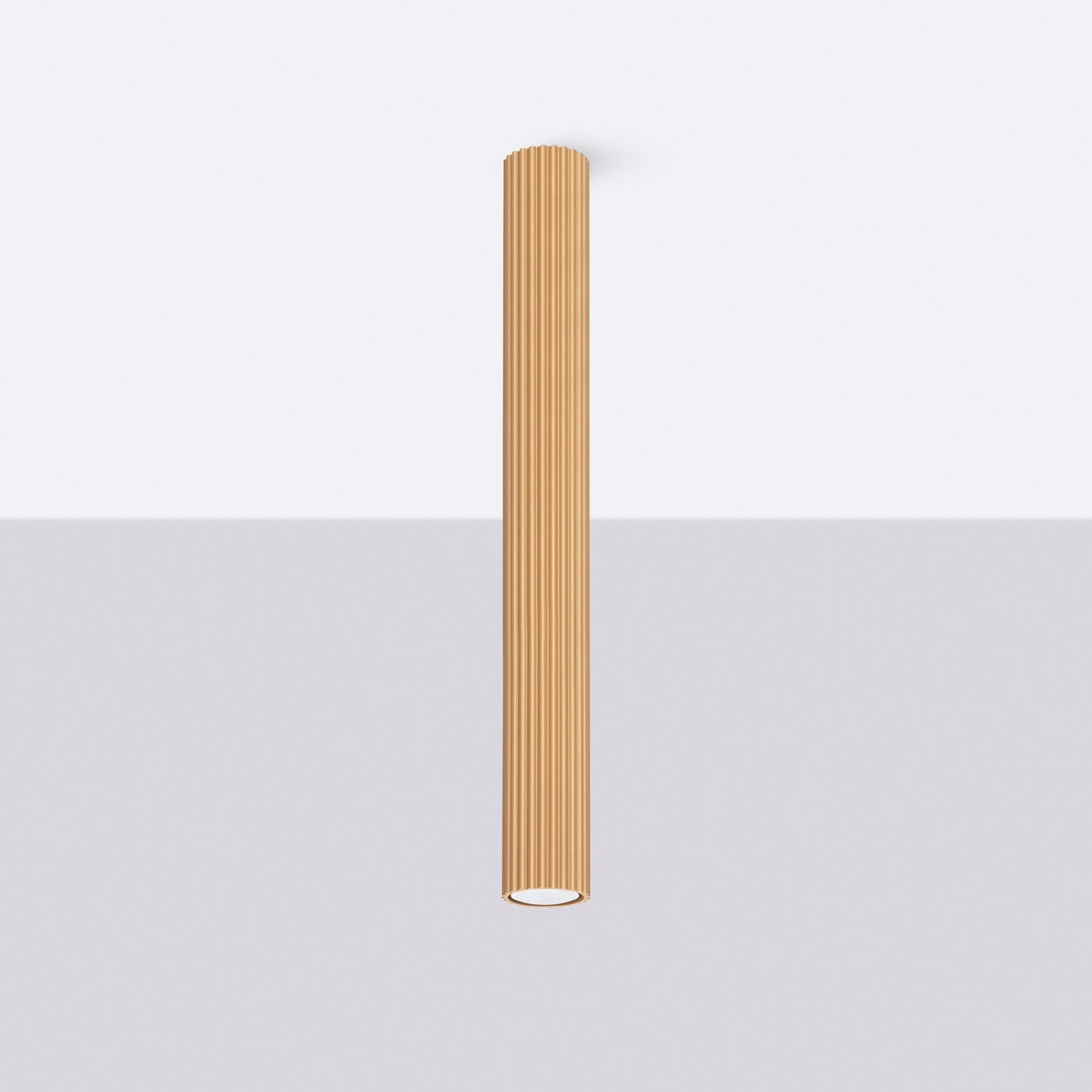 Deckenleuchte "KARBON 60" – Deckenleuchte in Golden | Dexity Lichtdesign