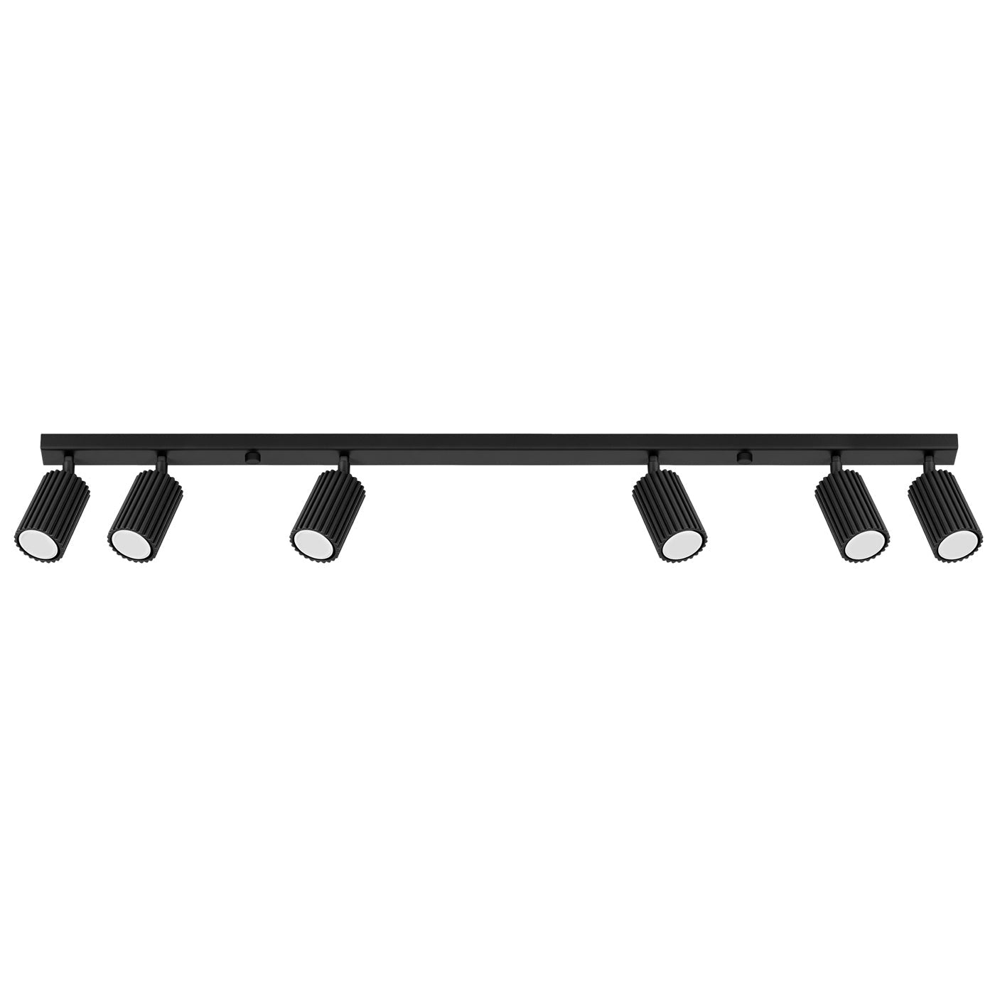 Deckenleuchte "KARBON 6L" – Deckenleuchte in Schwarz | Dexity Lichtdesign