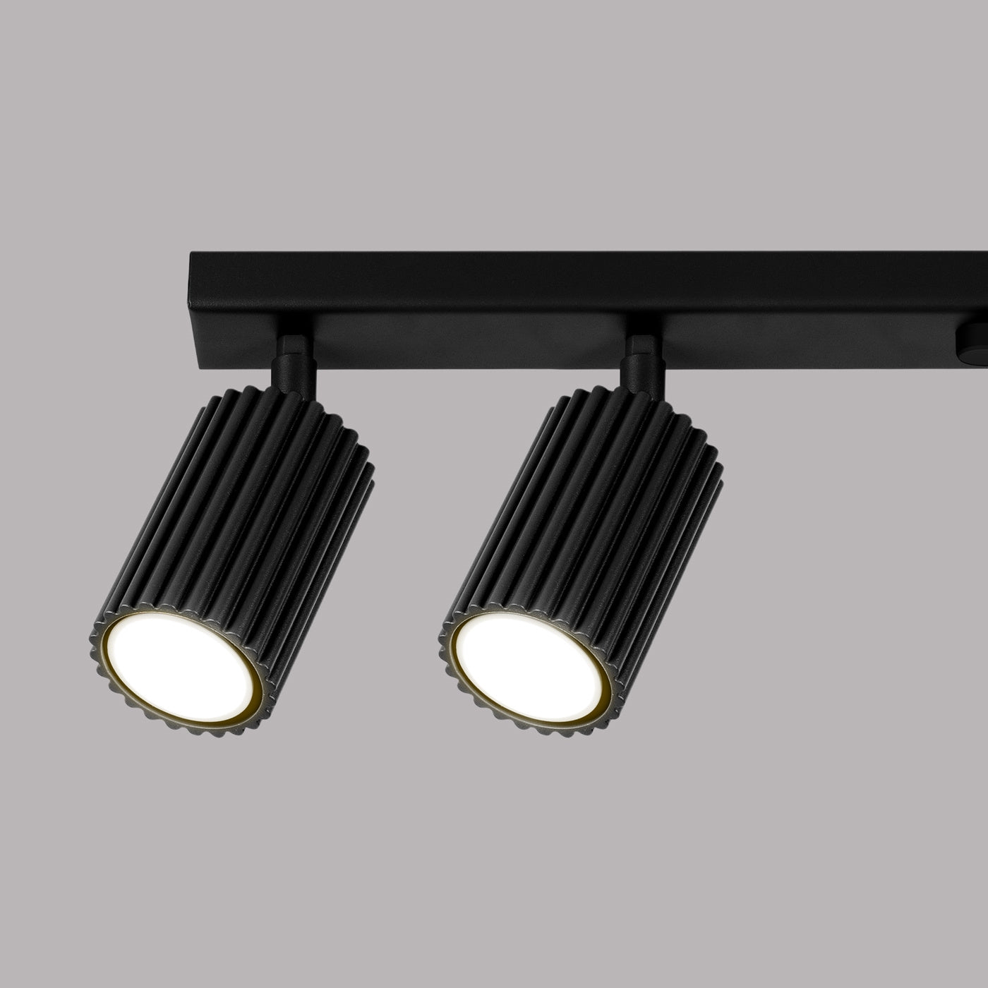 Deckenleuchte "KARBON 6L" – Deckenleuchte in Schwarz | Dexity Lichtdesign