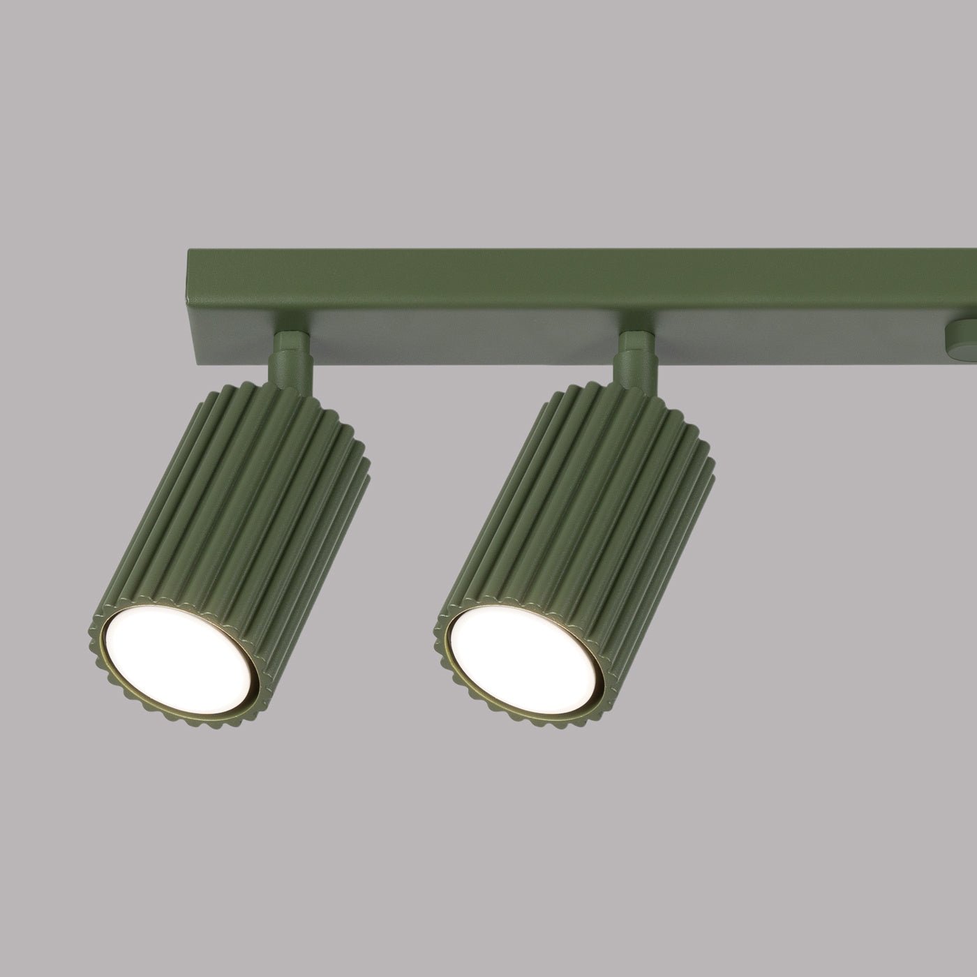 Deckenleuchte "KARBON 6L" – Deckenleuchte in Olivgrün | Dexity Lichtdesign