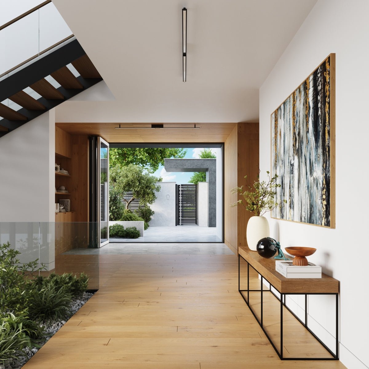 Deckenleuchte "LAGOM" 4000K – Deckenleuchte in Roter Ocker | Dexity Lichtdesign