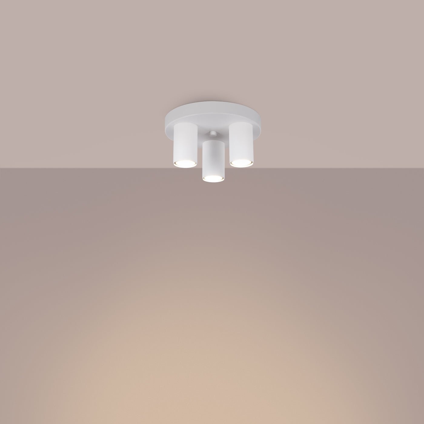 Deckenleuchte "LAGOS 3P" – Deckenleuchte in Weiß | Dexity Lichtdesign