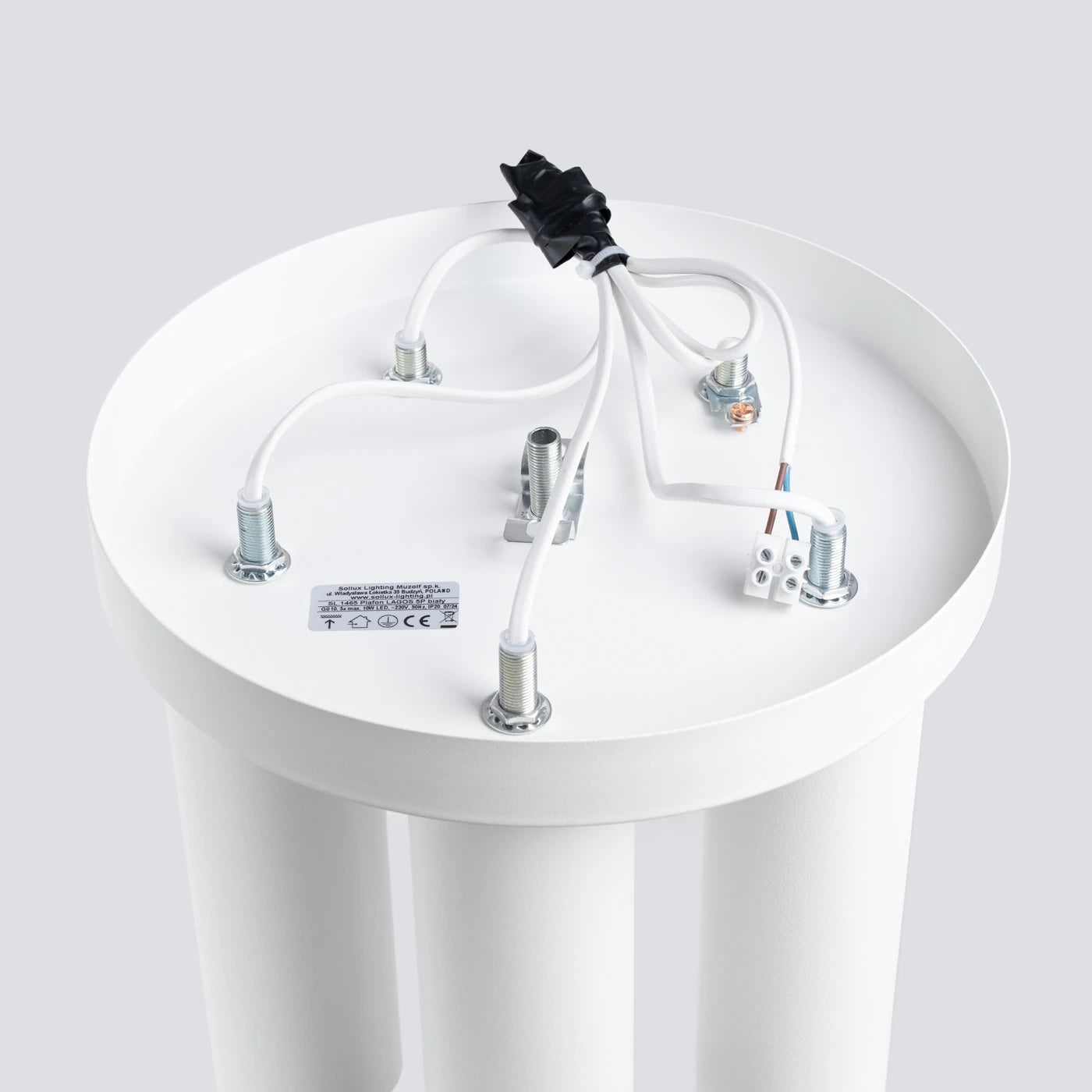 Deckenleuchte "LAGOS 5P" – Deckenleuchte in Weiß | Dexity Lichtdesign