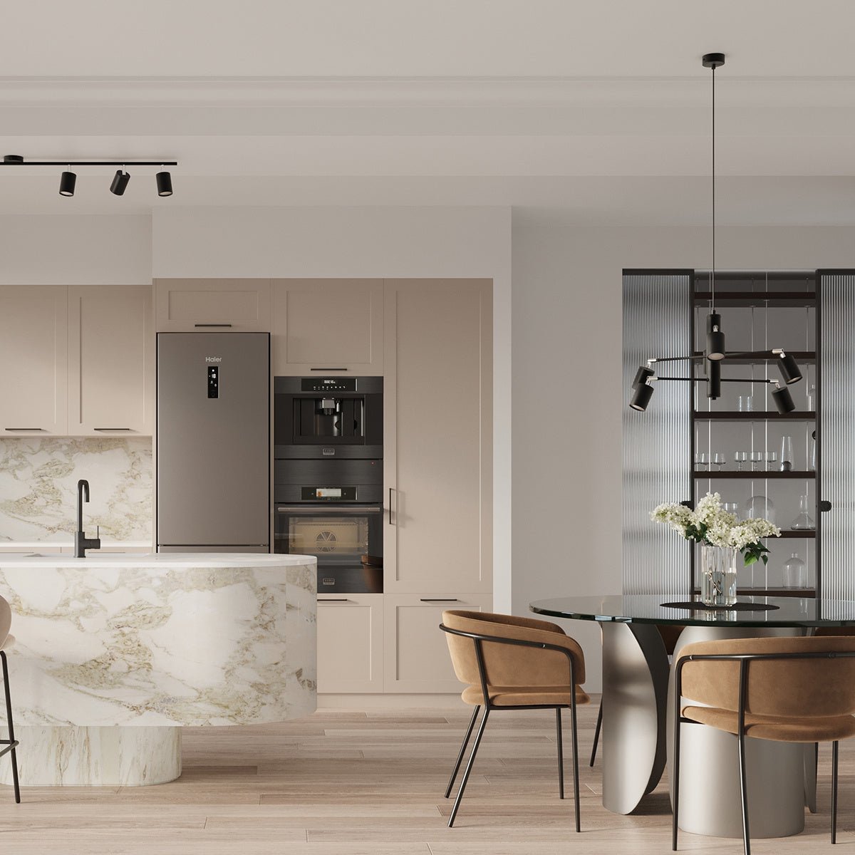 Deckenleuchte "LEMMI 4L" – Deckenlampen in Schwarz | Dexity Lichtdesign