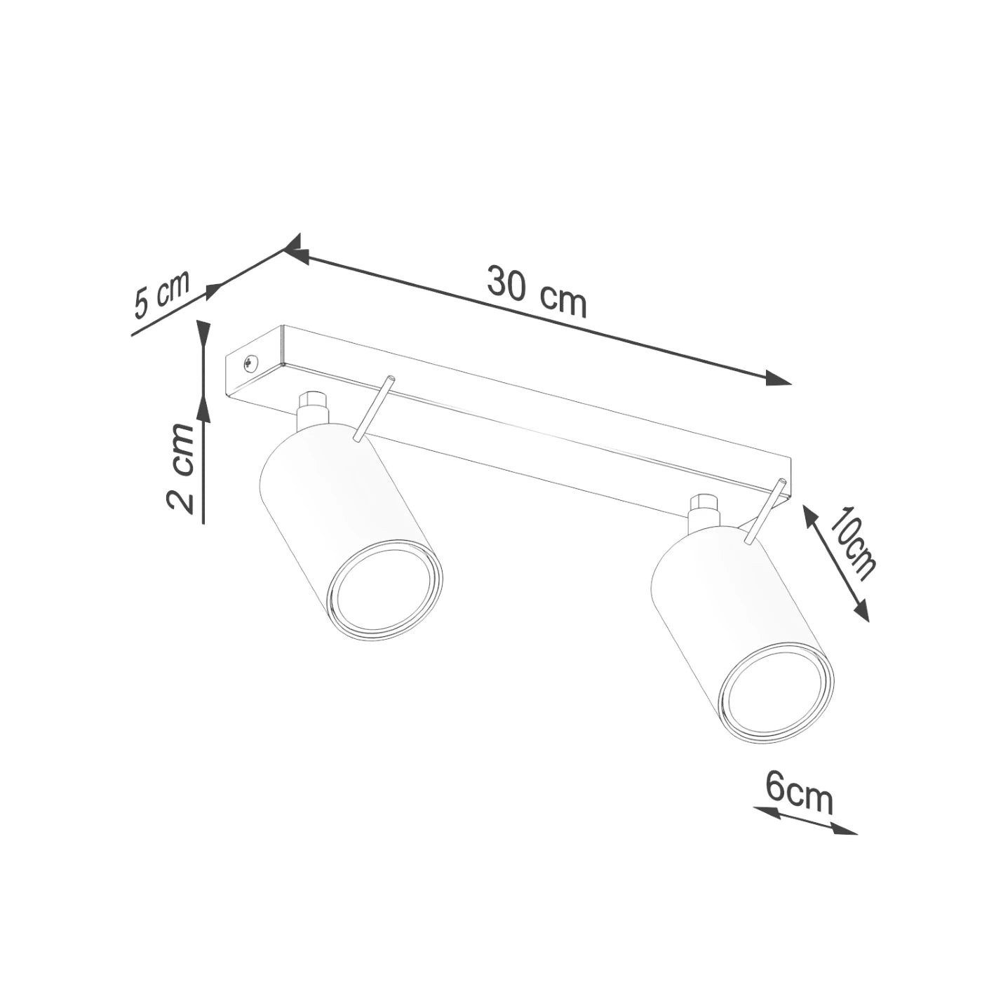 Deckenleuchte "RING 2" – Deckenleuchte in Beige | Dexity Lichtdesign