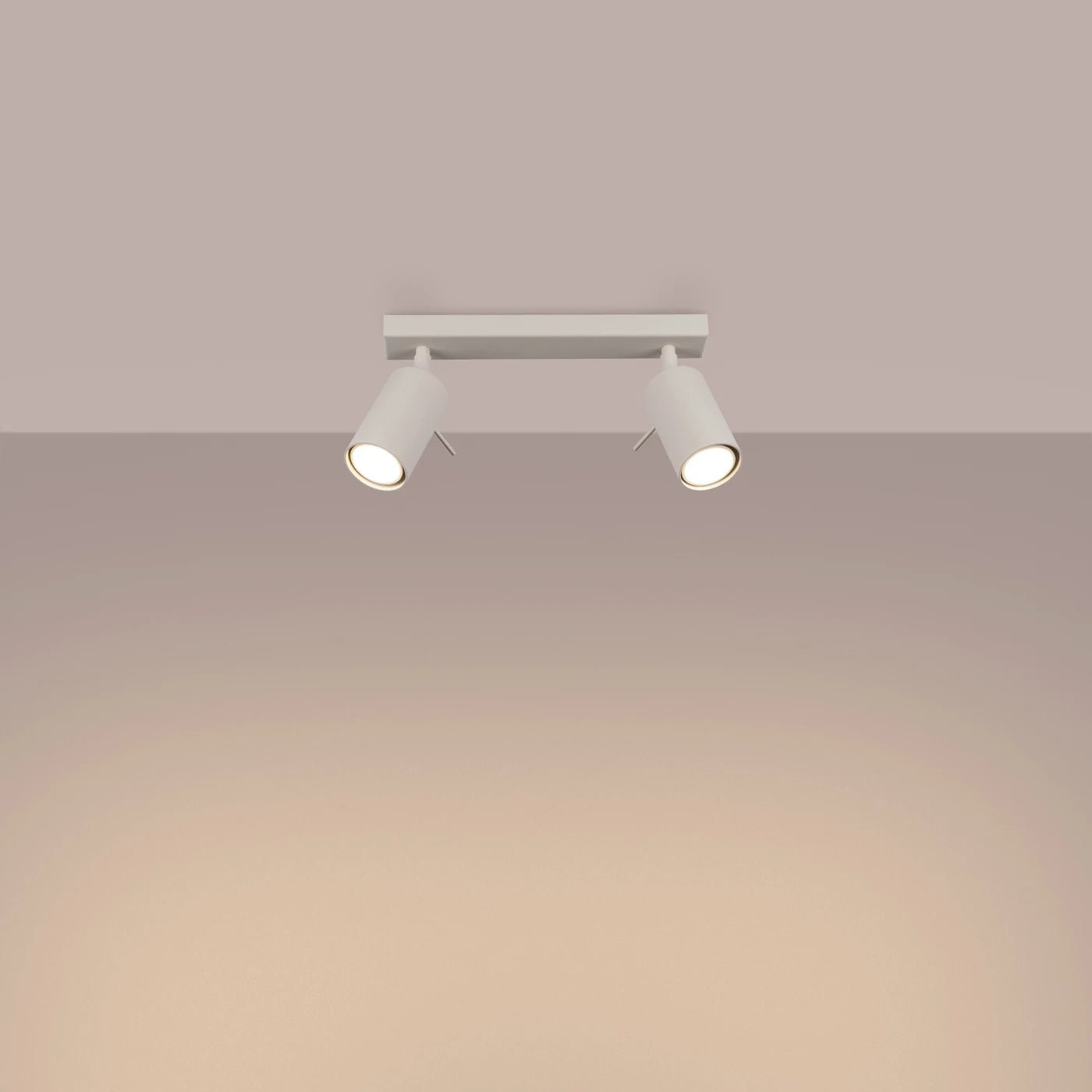 Deckenleuchte "RING 2" – Deckenleuchte in Beige | Dexity Lichtdesign