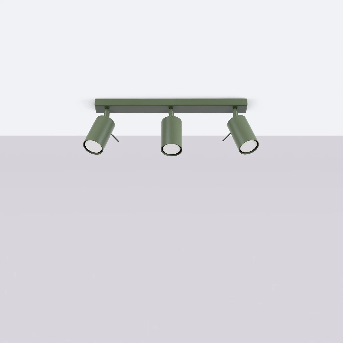 Deckenleuchte "RING 3L" – Deckenleuchte in Olivgrün | Dexity Lichtdesign