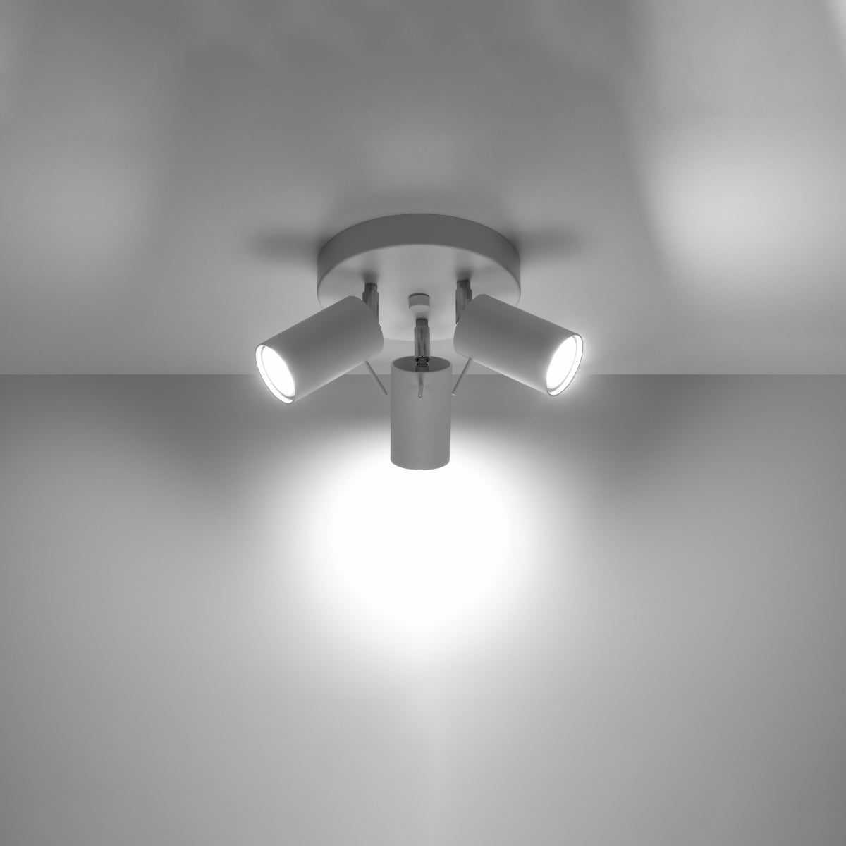 Deckenleuchte "RING 3P" – Deckenleuchte in Weiß | Dexity Lichtdesign