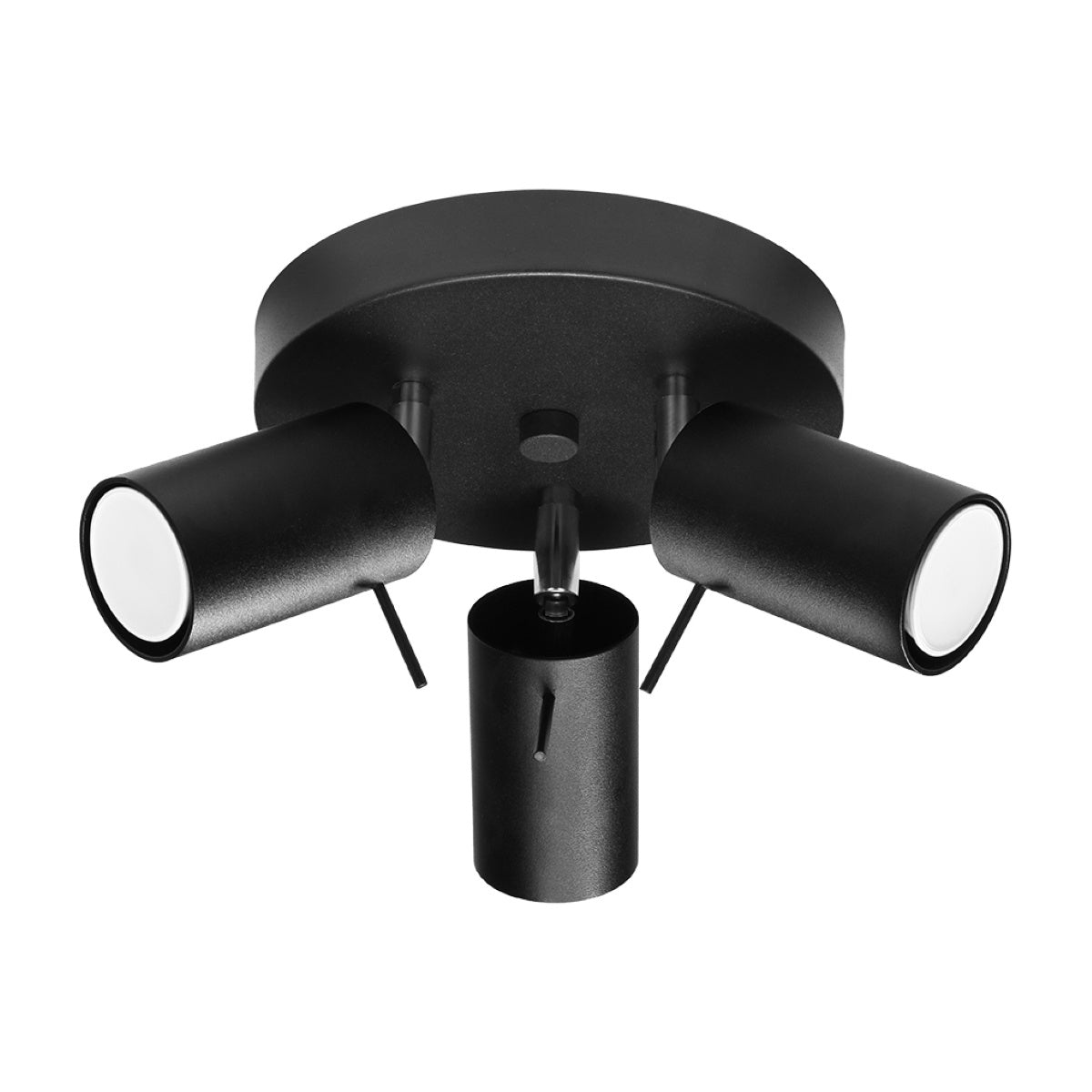 Deckenleuchte "RING 3P" – Deckenleuchte in Schwarz | Dexity Lichtdesign
