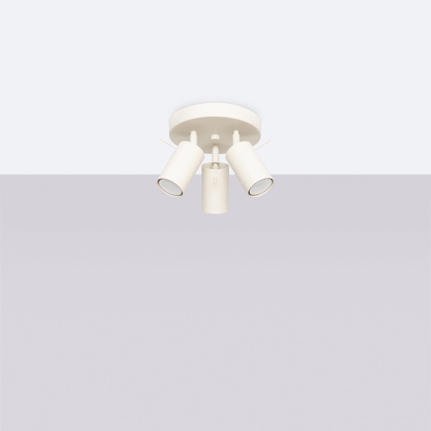 Deckenleuchte "RING 3P" – Deckenleuchte in Beige | Dexity Lichtdesign