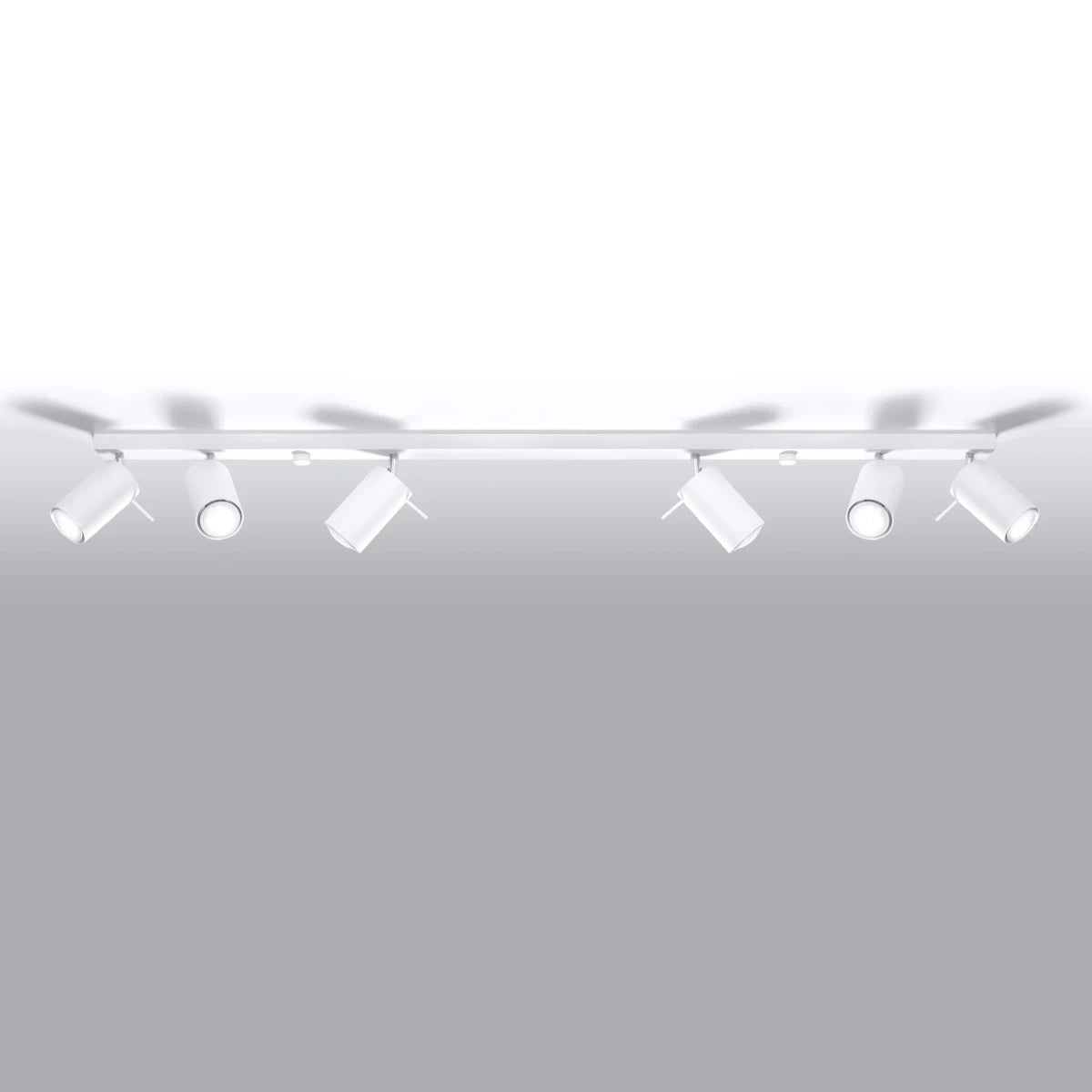 Deckenleuchte "RING 6L" – Deckenleuchte in Weiß | Dexity Lichtdesign