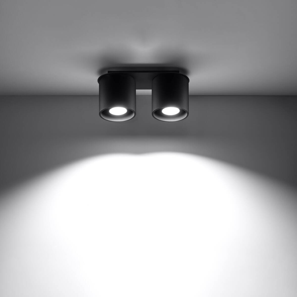 Deckenleuchte "Orbis 2" – Deckenlampen in Schwarz | Dexity Lichtdesign