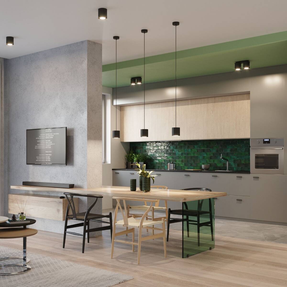 Deckenleuchte "Orbis 2" – Deckenlampen in Schwarz | Dexity Lichtdesign