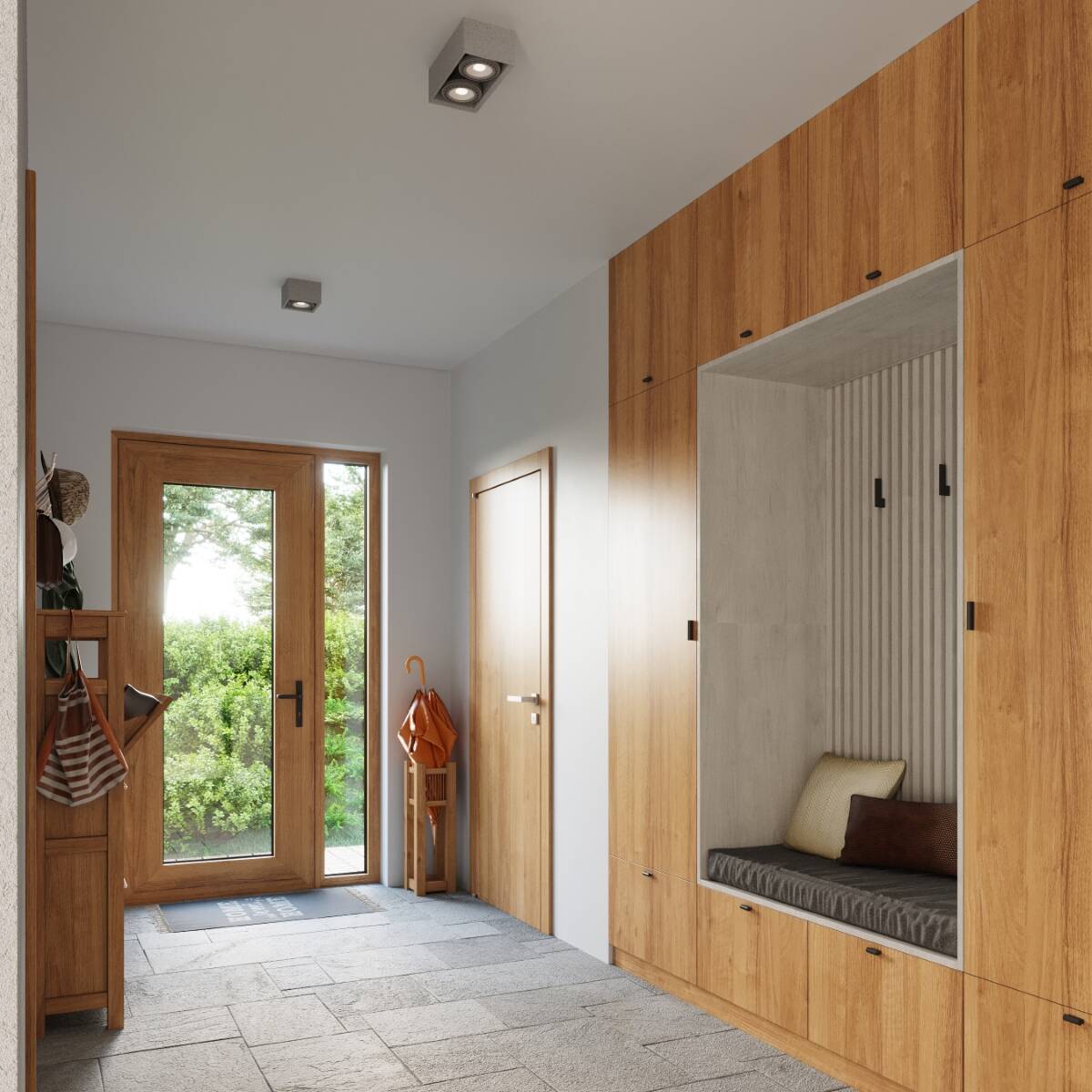 Beton - Deckenleuchte "Quatro 2" – Deckenlampen in Betongrau | Dexity Lichtdesign