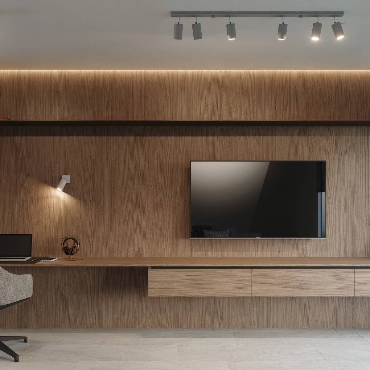 Deckenleuchte "Ring 4" – Deckenlampen in Grau | Dexity Lichtdesign