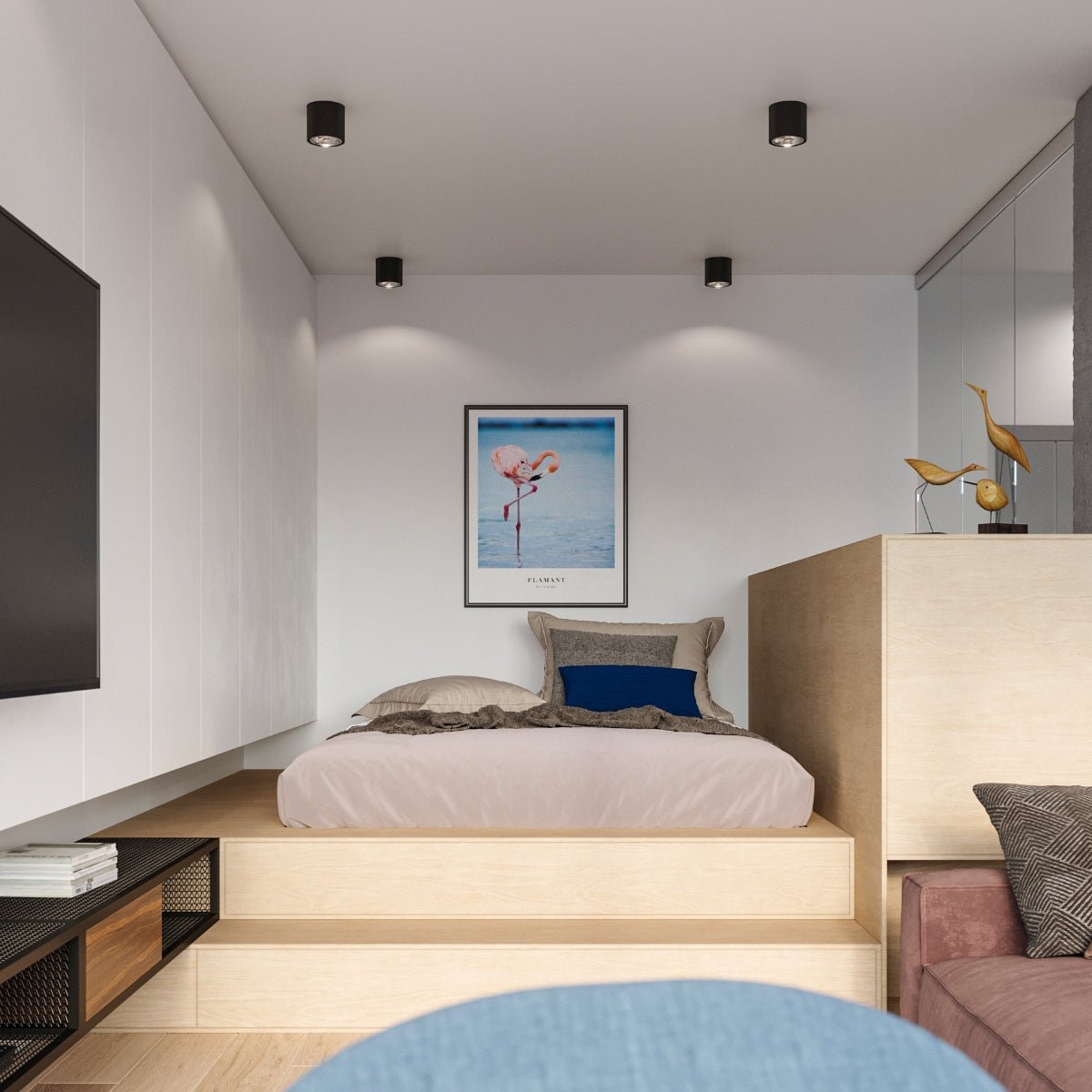 Deckenleuchte "Tiube" – Deckenlampen in Schwarz | Dexity Lichtdesign