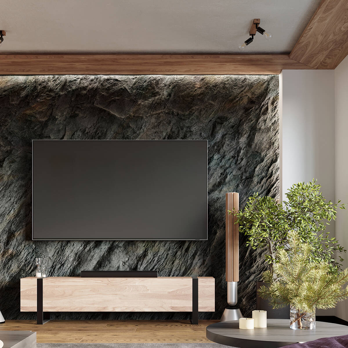 Deckenleuchte "Zuca 2" – Deckenlampen in Schwarz | Dexity Lichtdesign