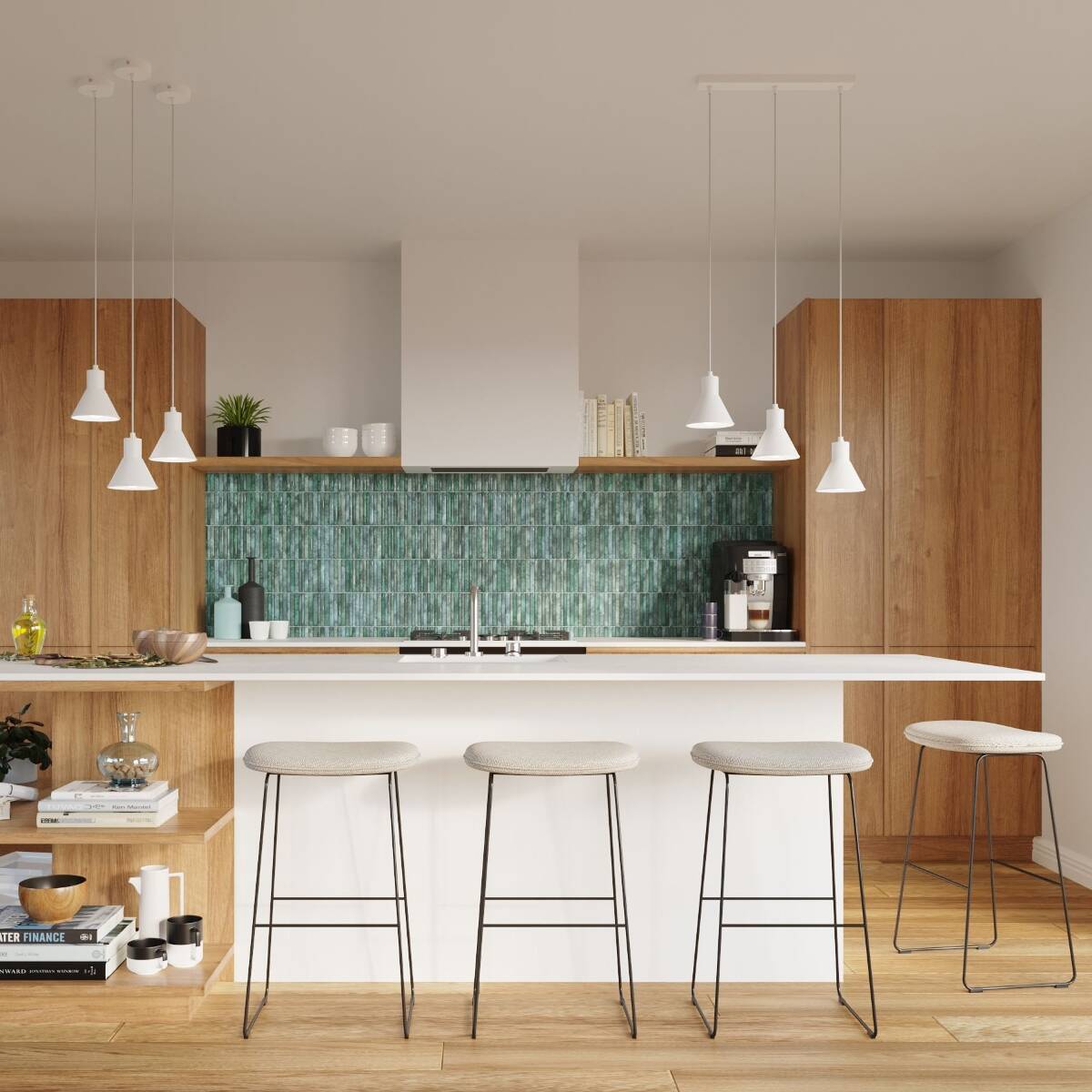 Hängeleuchte "Taleja 3" – Pendelleuchten in Weiß | Dexity Lichtdesign