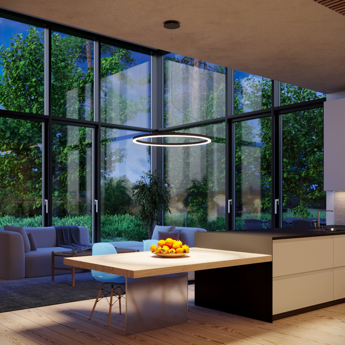 Kronleuchter "ODA 80" 3000K