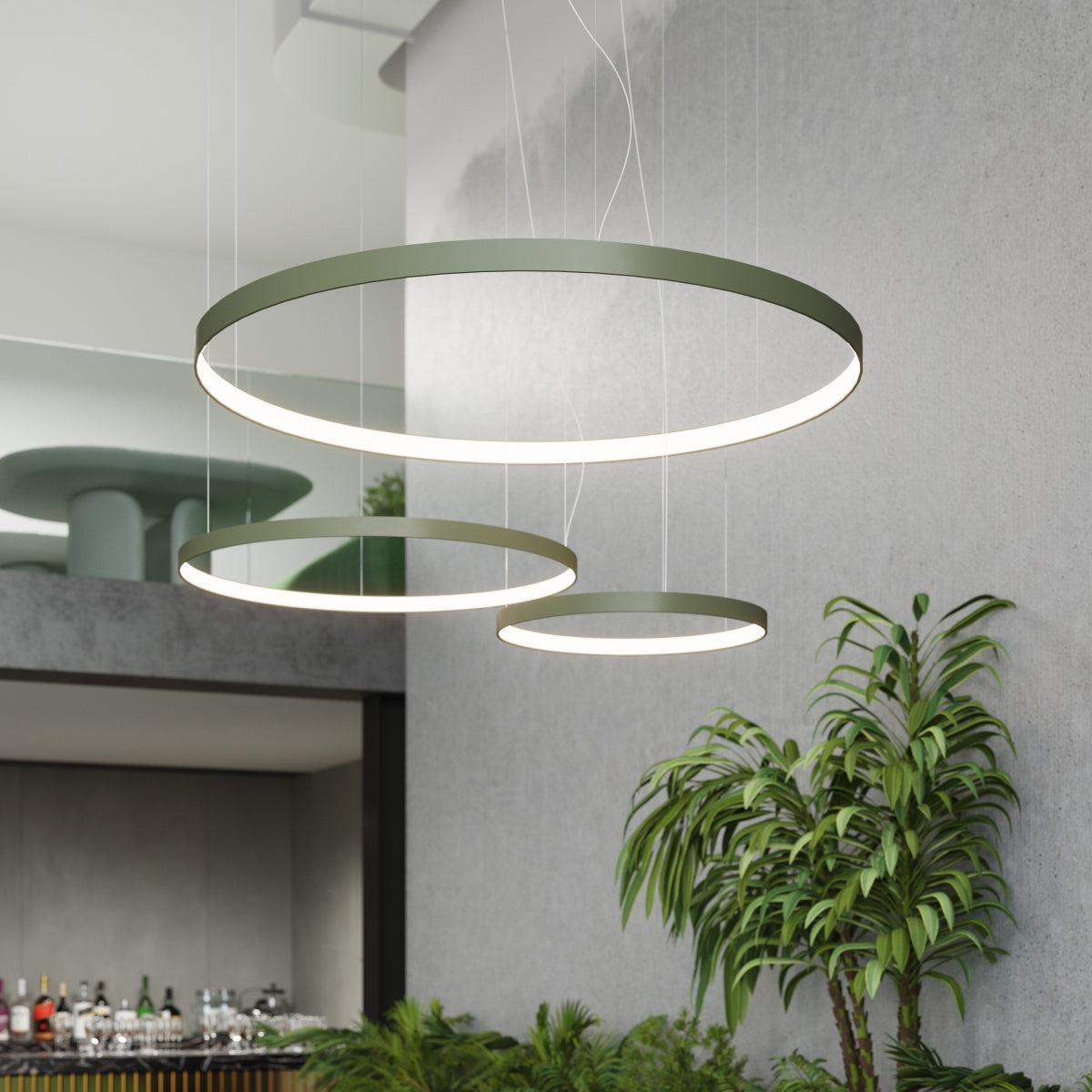 Kronleuchter "RIO 3" 3000K