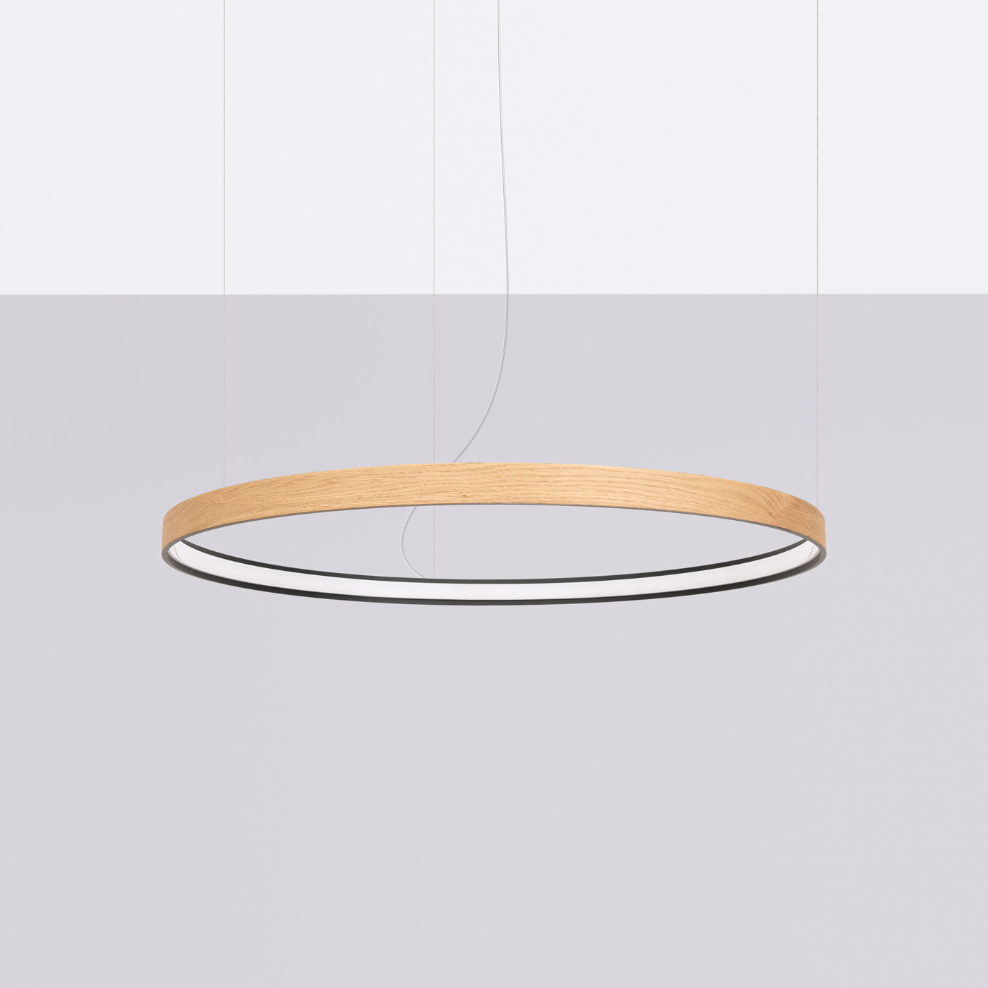 Naturholz-Kronleuchter "RIO 78" 3000K