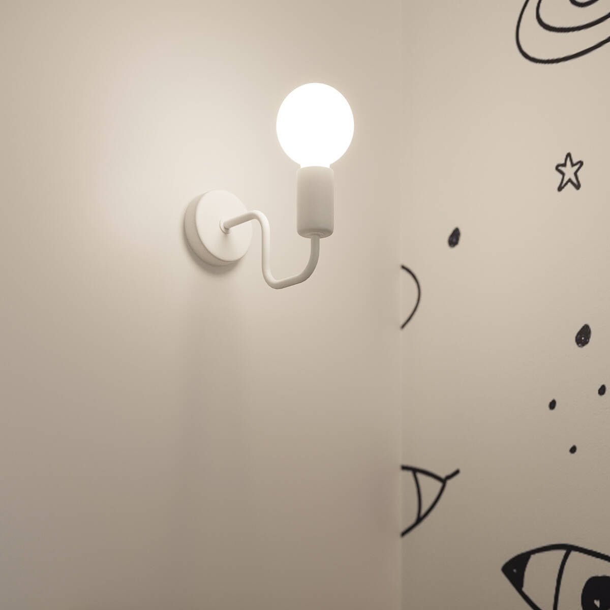 Deckenleuchte "Vector 8" – Deckenlampen in Weiß | Dexity Lichtdesign