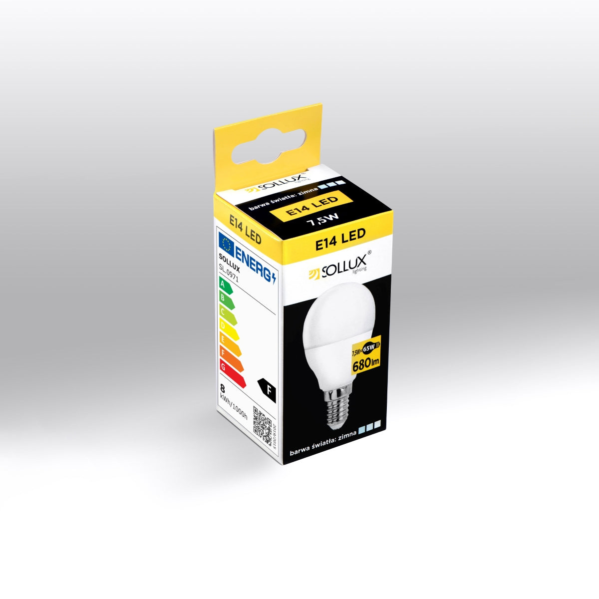 LED-Glühbirne E14 – 7,5W, 4000K, 680lm