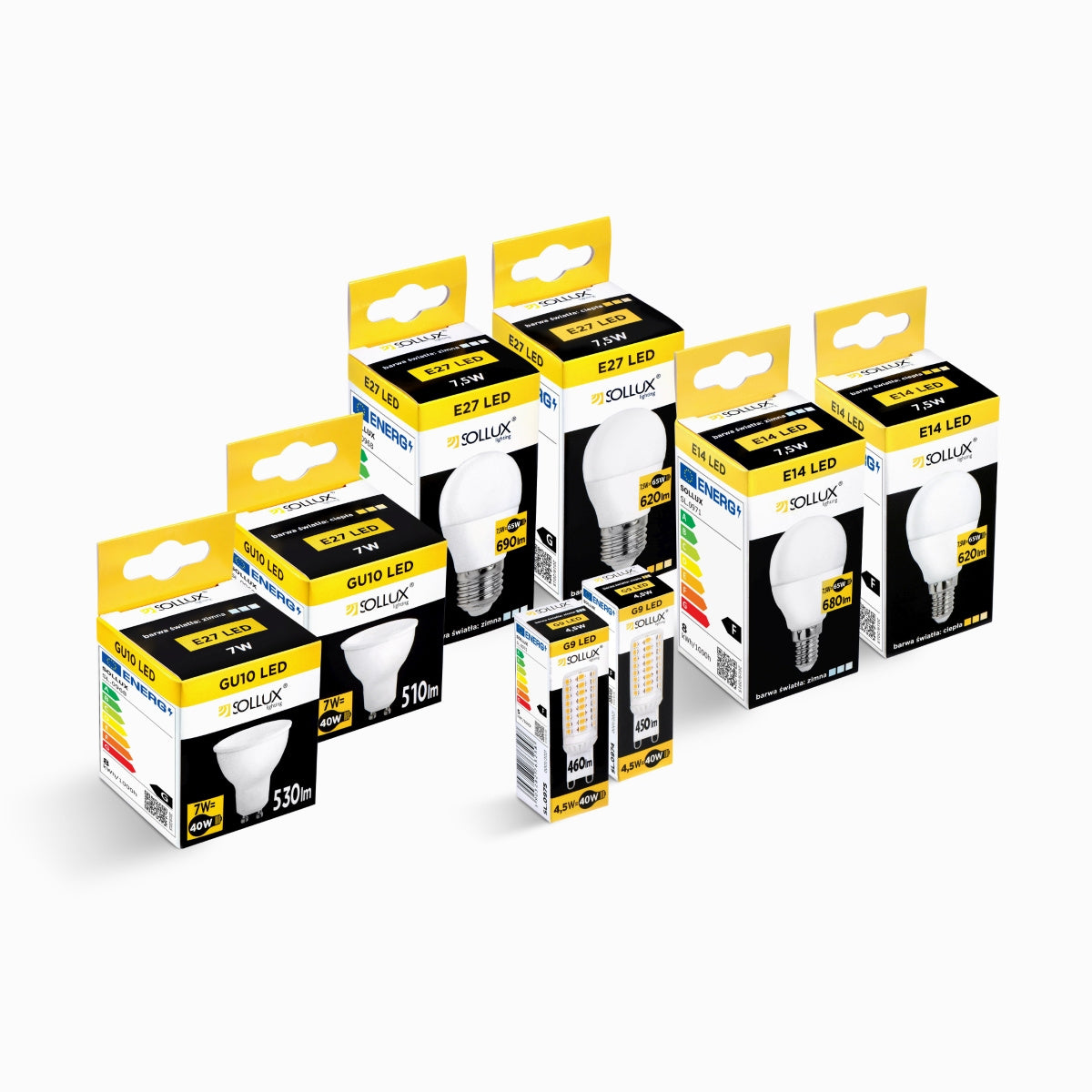 LED-Glühbirne E14 – 7,5W, 4000K, 680lm