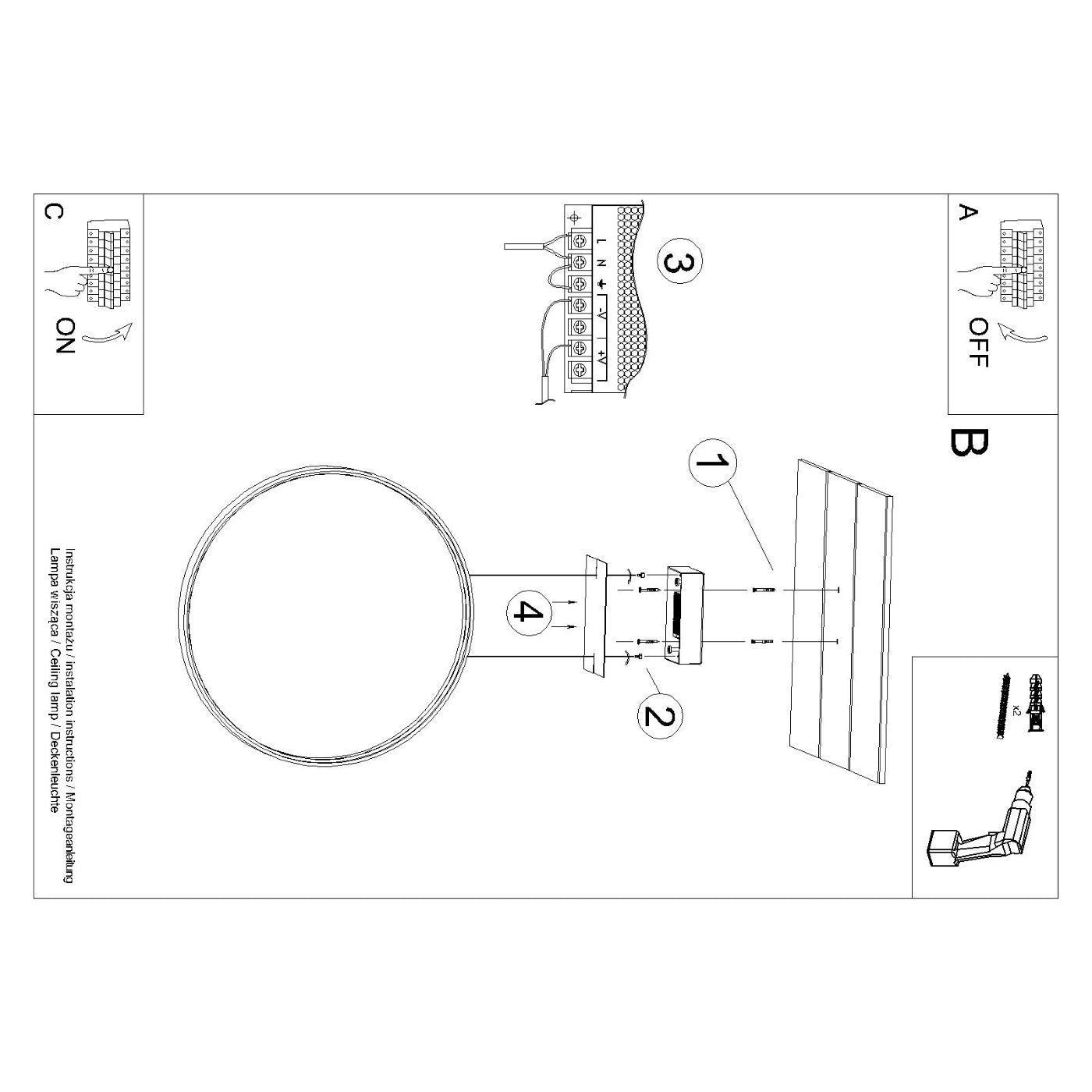 Pendelleuchte "RIO 110" 4000K