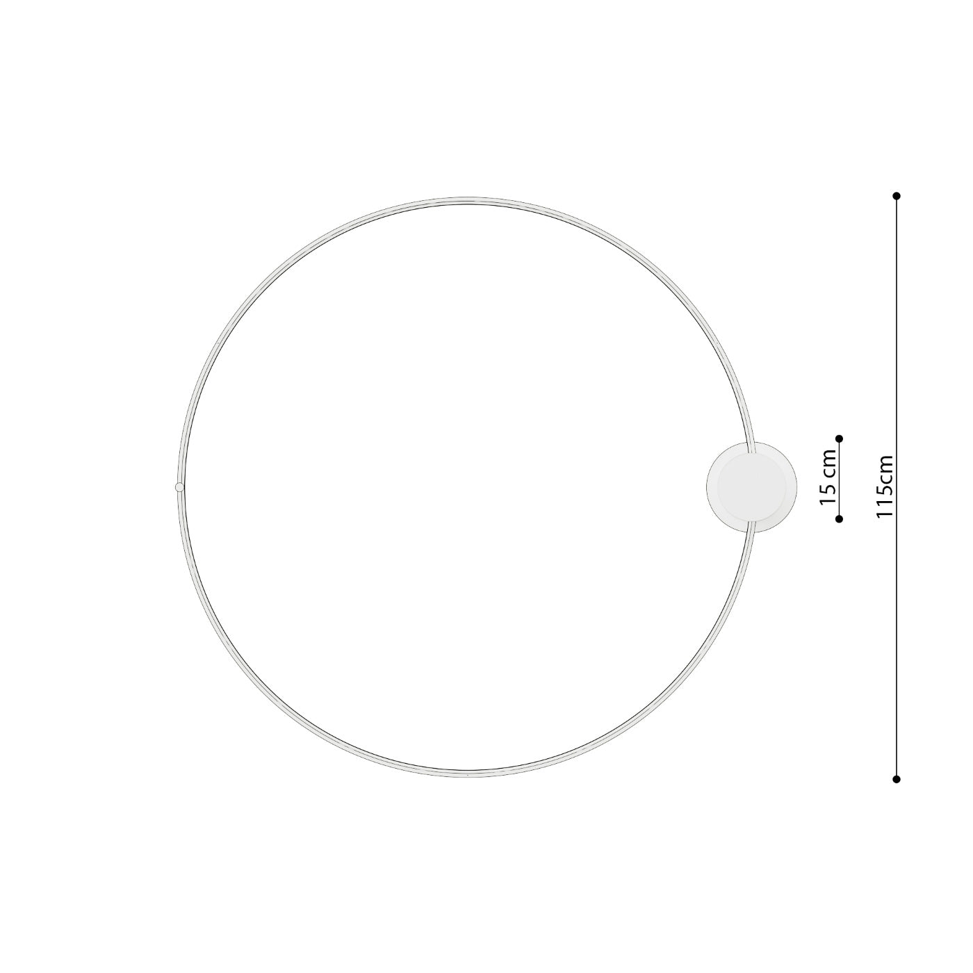 Plafond "RIO 110" 4000K